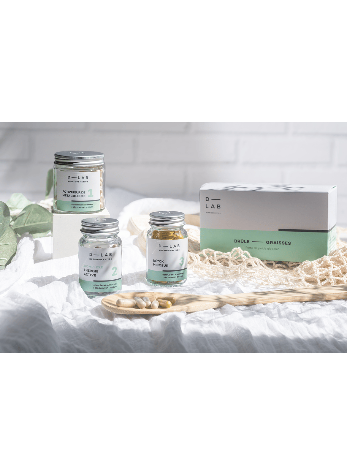 Vetverbrandingsprogramma D-LAB NUTRICOSMETICS No color