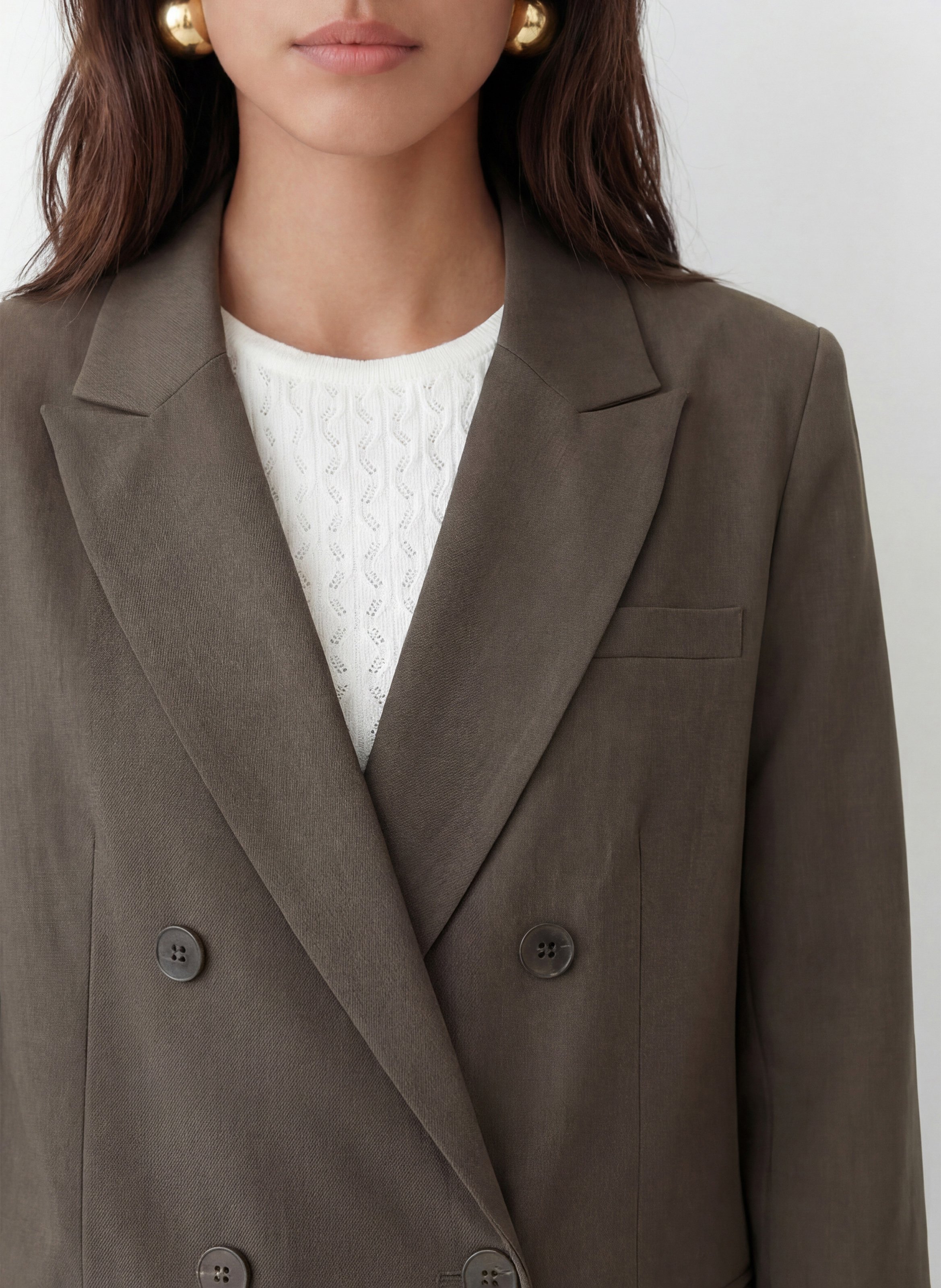 Taillierter Blazer KOOKAI Khaki