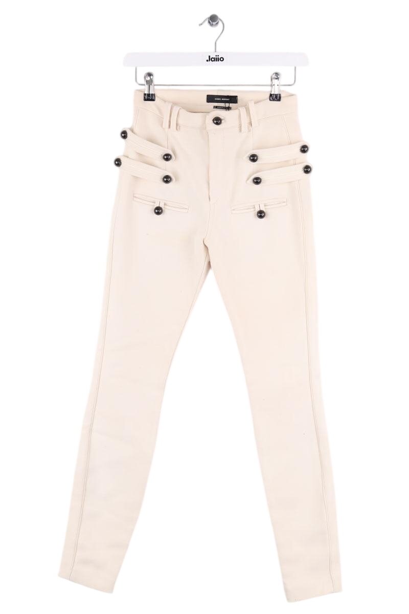 Pantalon slim ISABEL MARANT - Seconde Main Beige