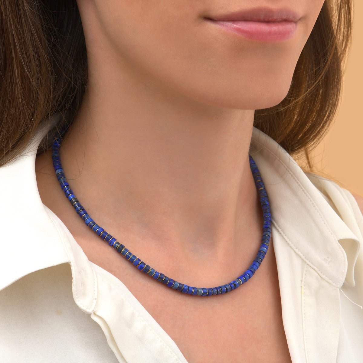 Necklace SATELLITE PARIS Blue