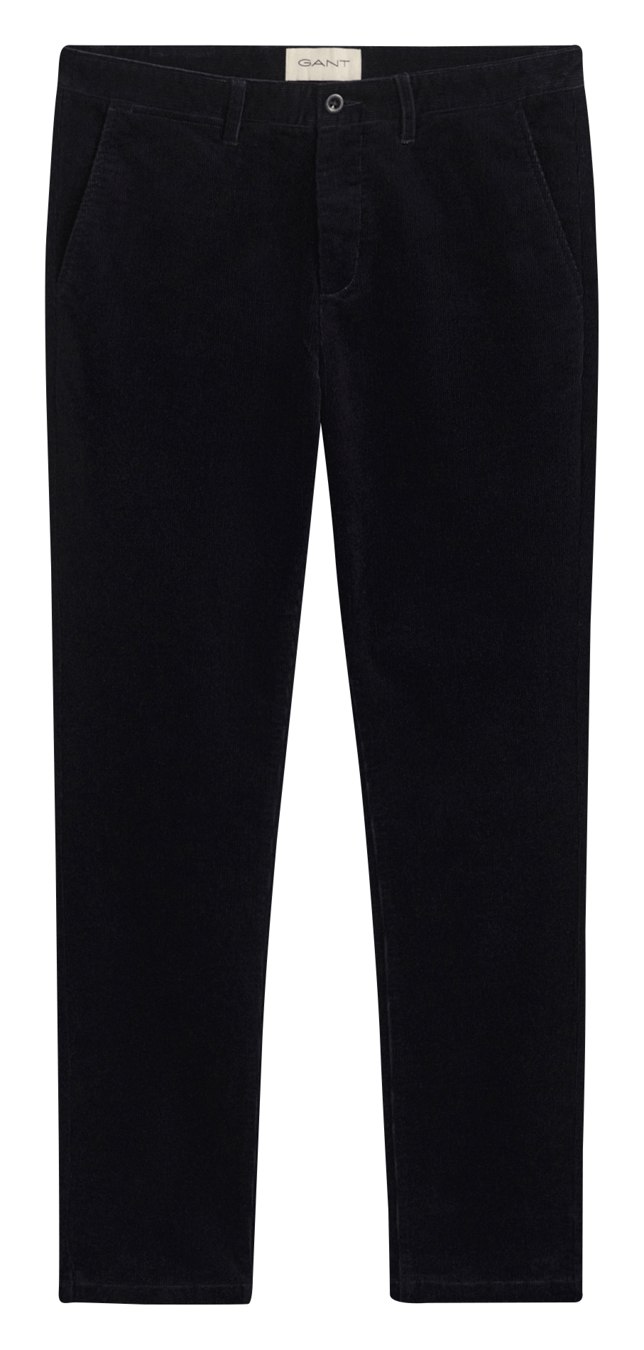 Slim-fit cotton-blend pants GANT Blue