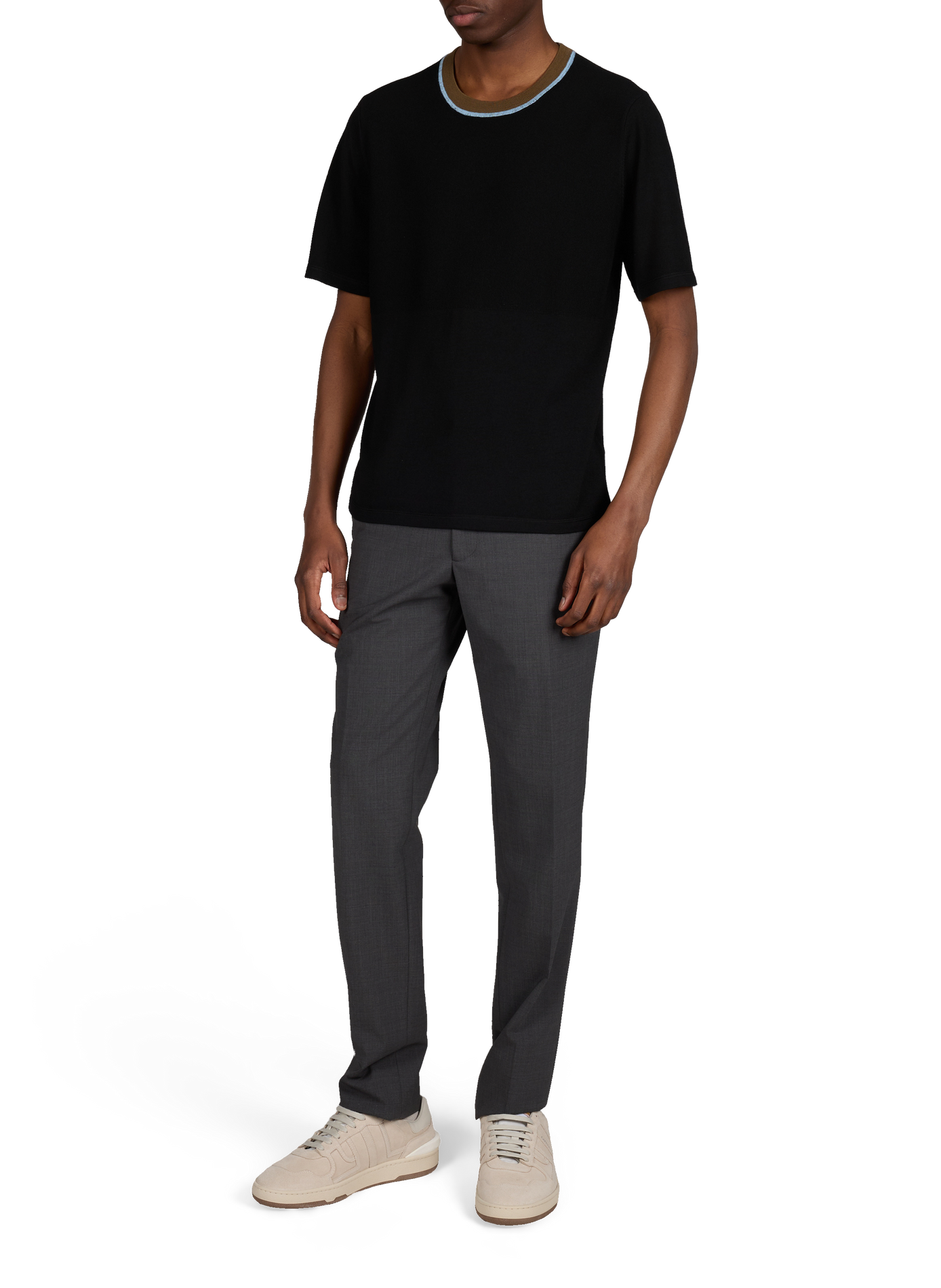 Pantalon dostum-s in blended wool dostum-s p AU PRINTEMPS PARIS Grey