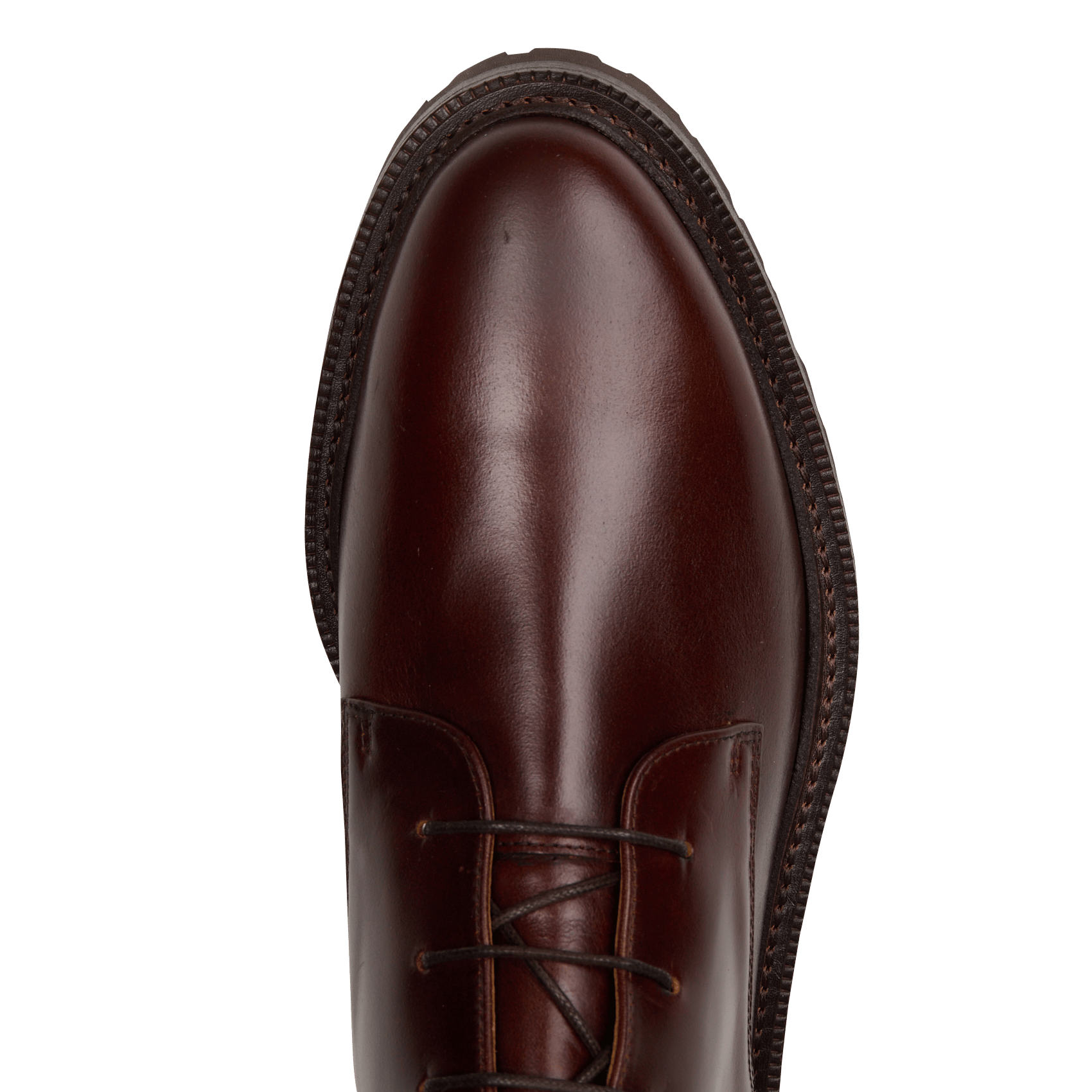 Grained leather boots BOBBIES Brown