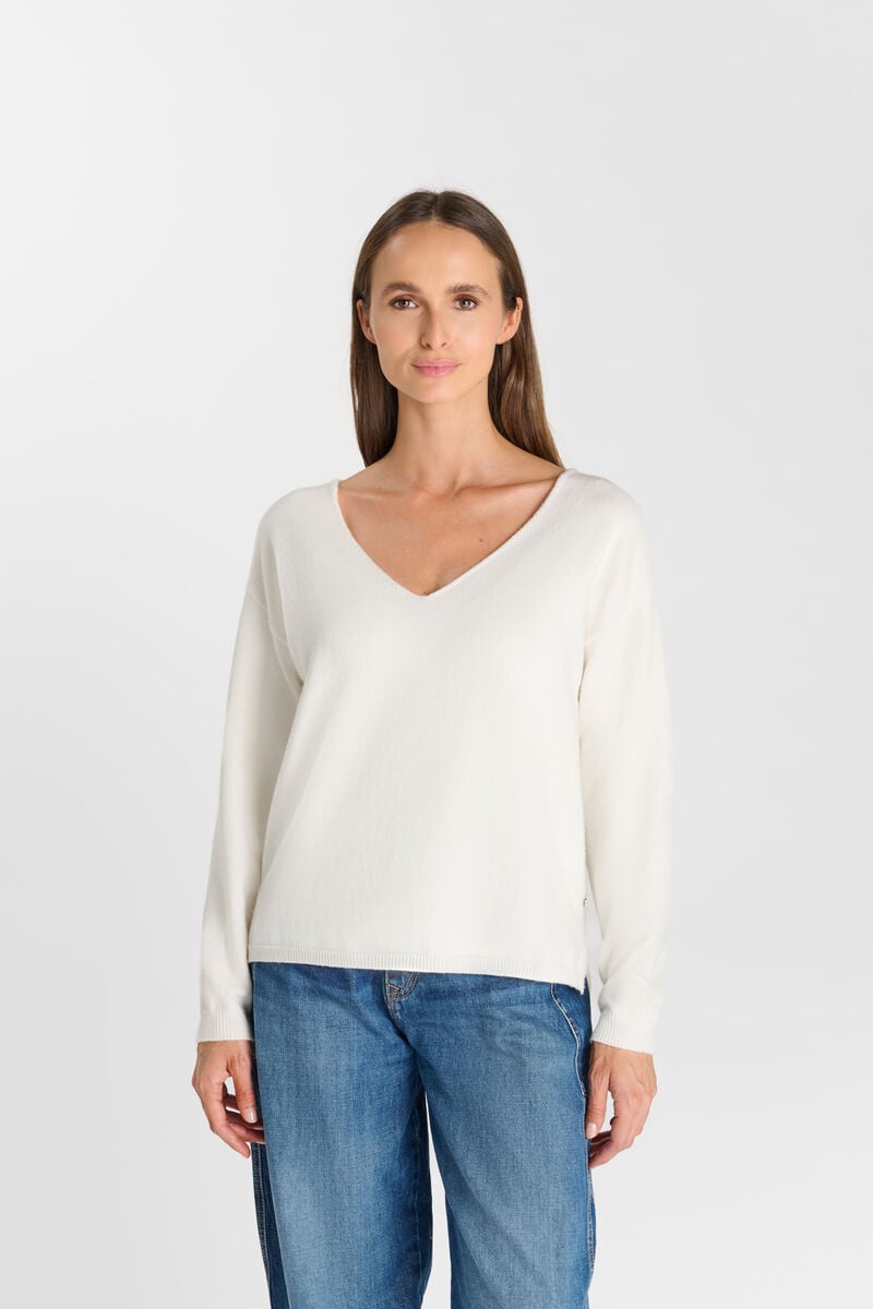 Tinga sweater LE TEMPS DES CERISES White