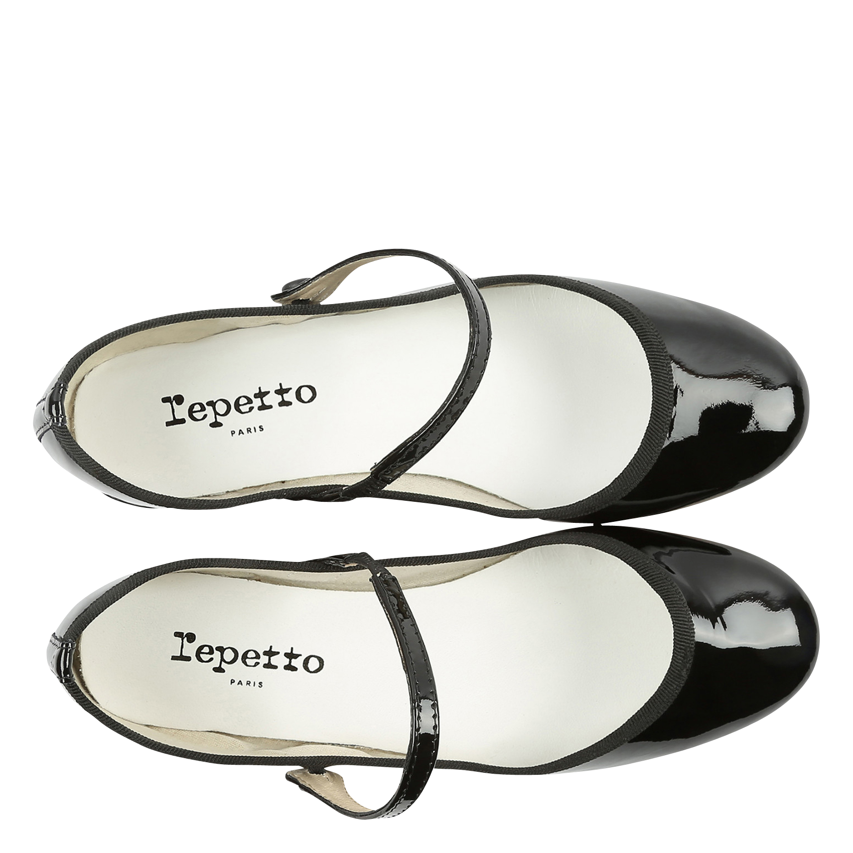 Lakleren Mary-Janes met hak REPETTO Zwart