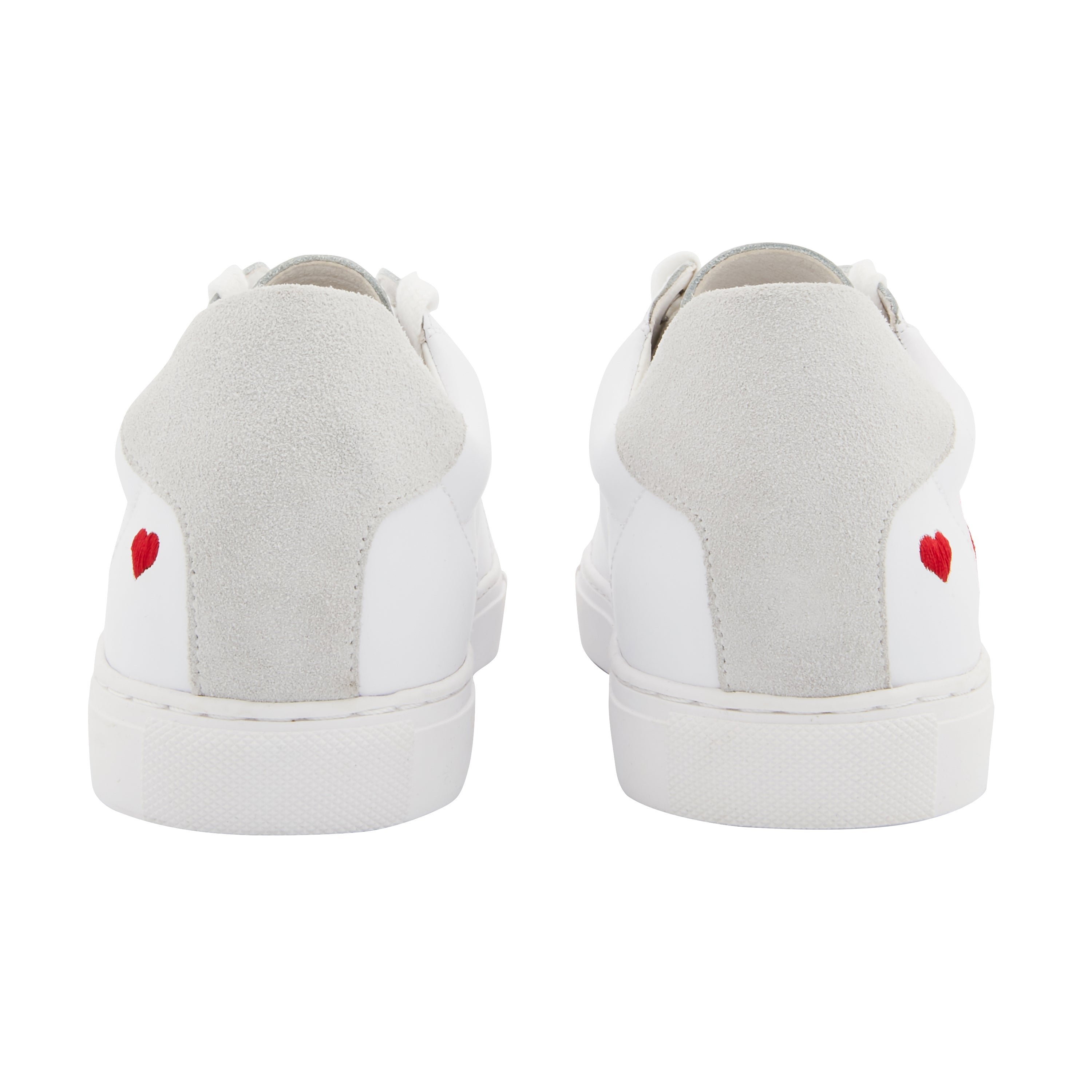 Leather sneakers BONS BAISERS PARIS White