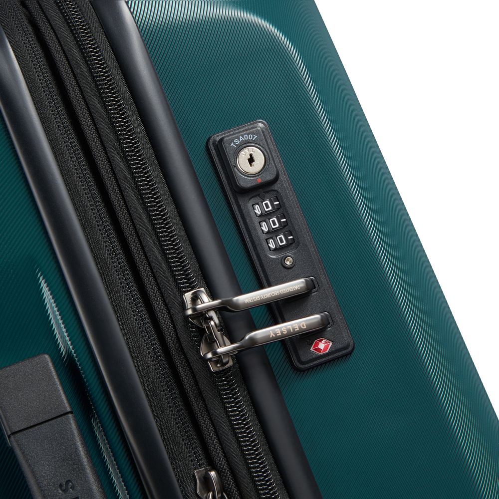 Rigid cabin suitcase DELSEY PARIS Green