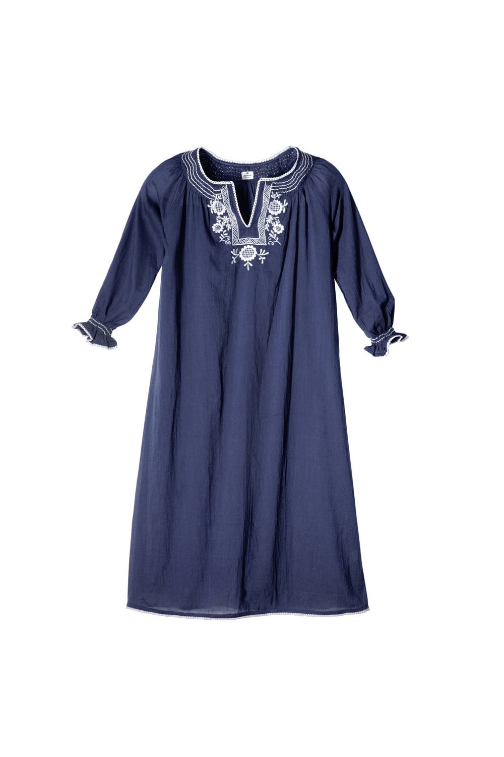 Robe longue brodee GERMAINE DES PRES Multicolore