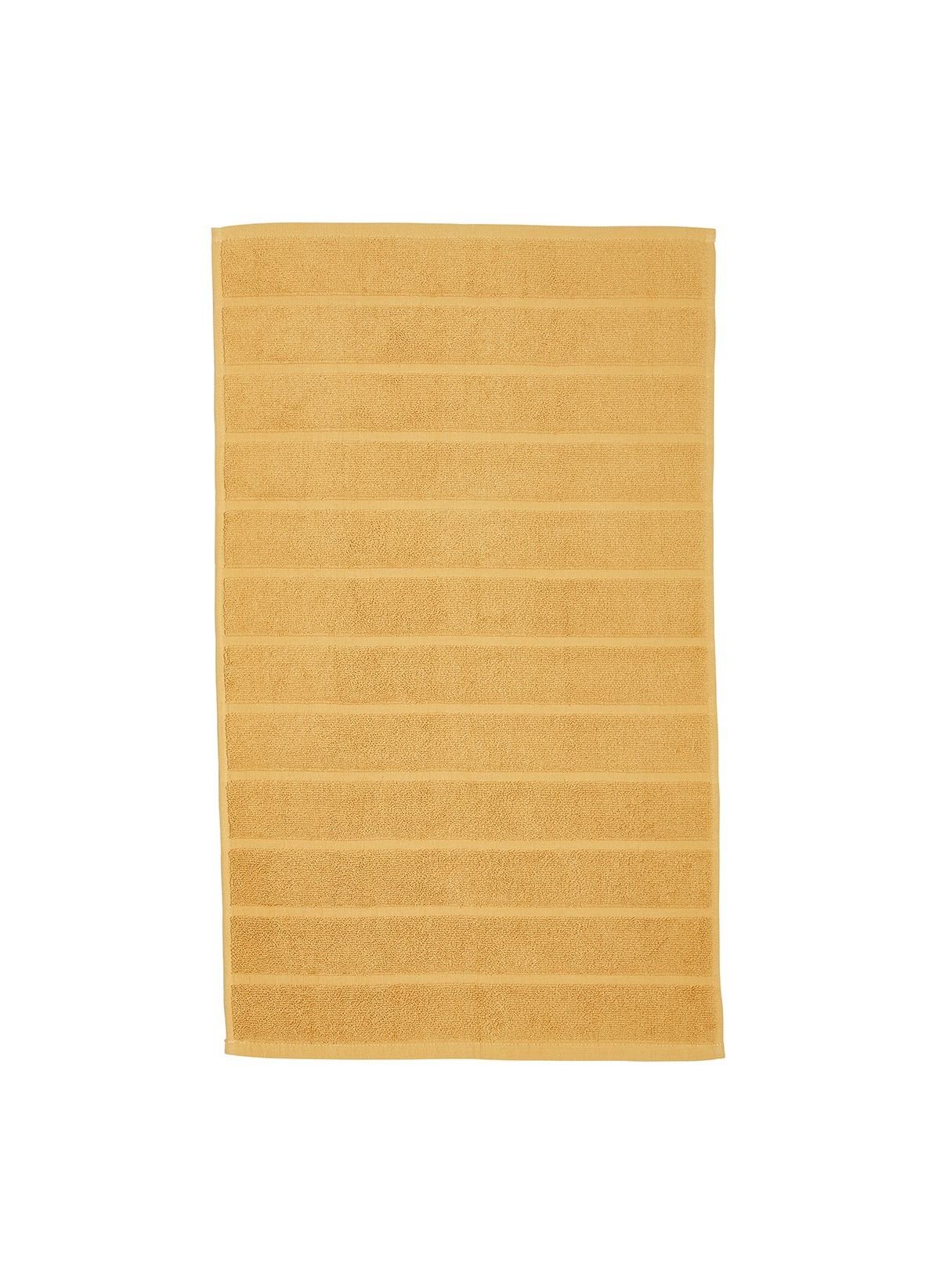 Solid color cotton bath mat TODAY LINGE DE MAISON Yellow