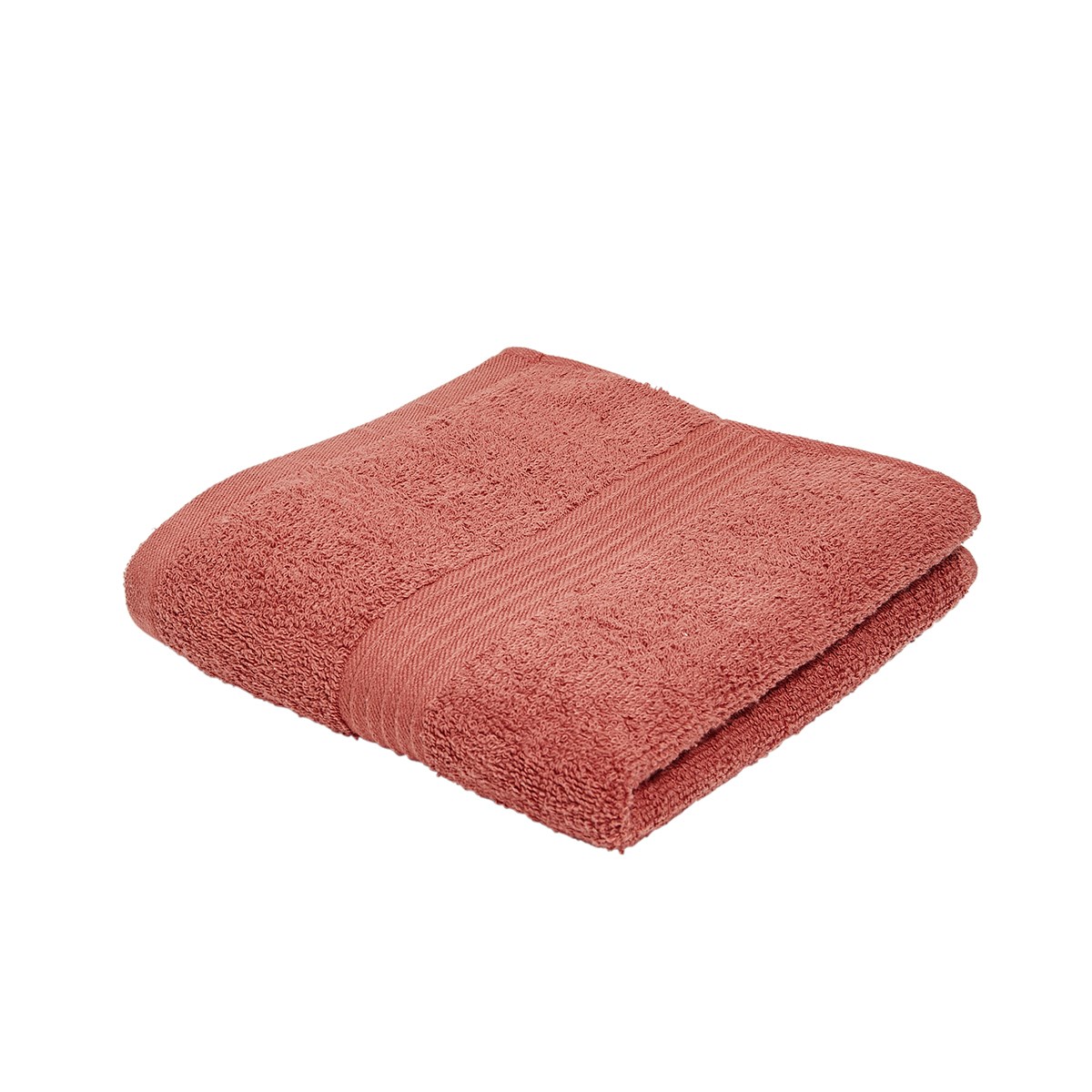 Solid color cotton bath towel TODAY LINGE DE MAISON Red