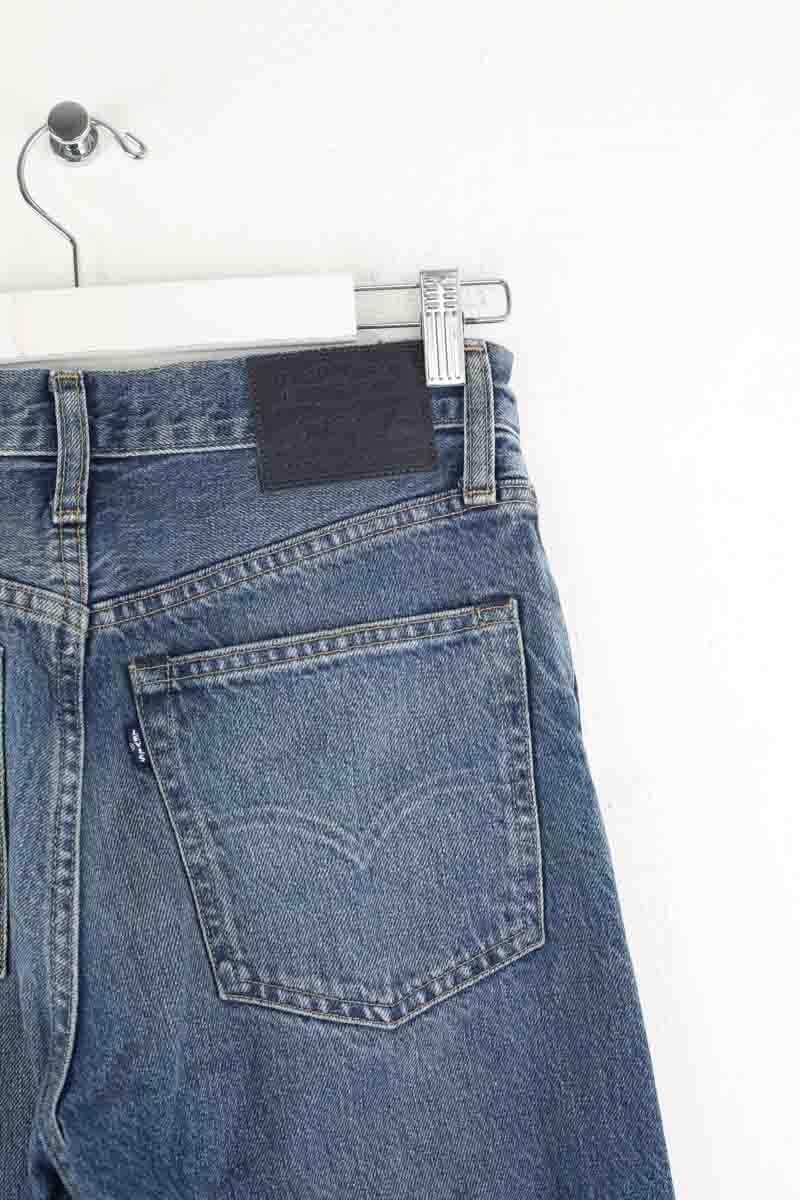 Cotton straight jeans LEVI'S - Seconde main Blue