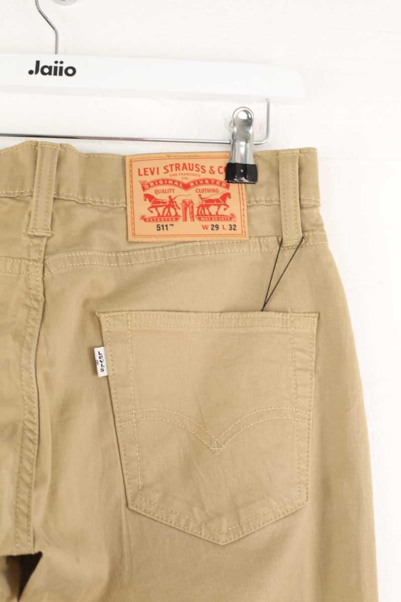 Slim-fit cotton cargo pants LEVI'S - Seconde main Beige