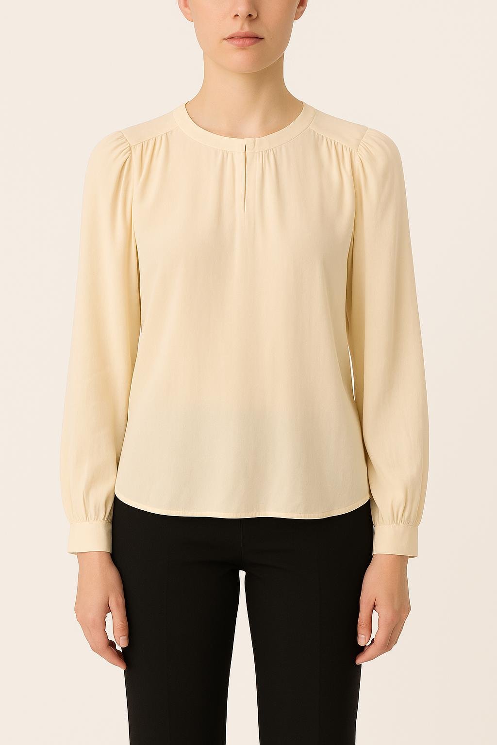 Blouse TARA JARMON - Seconde Main Beige
