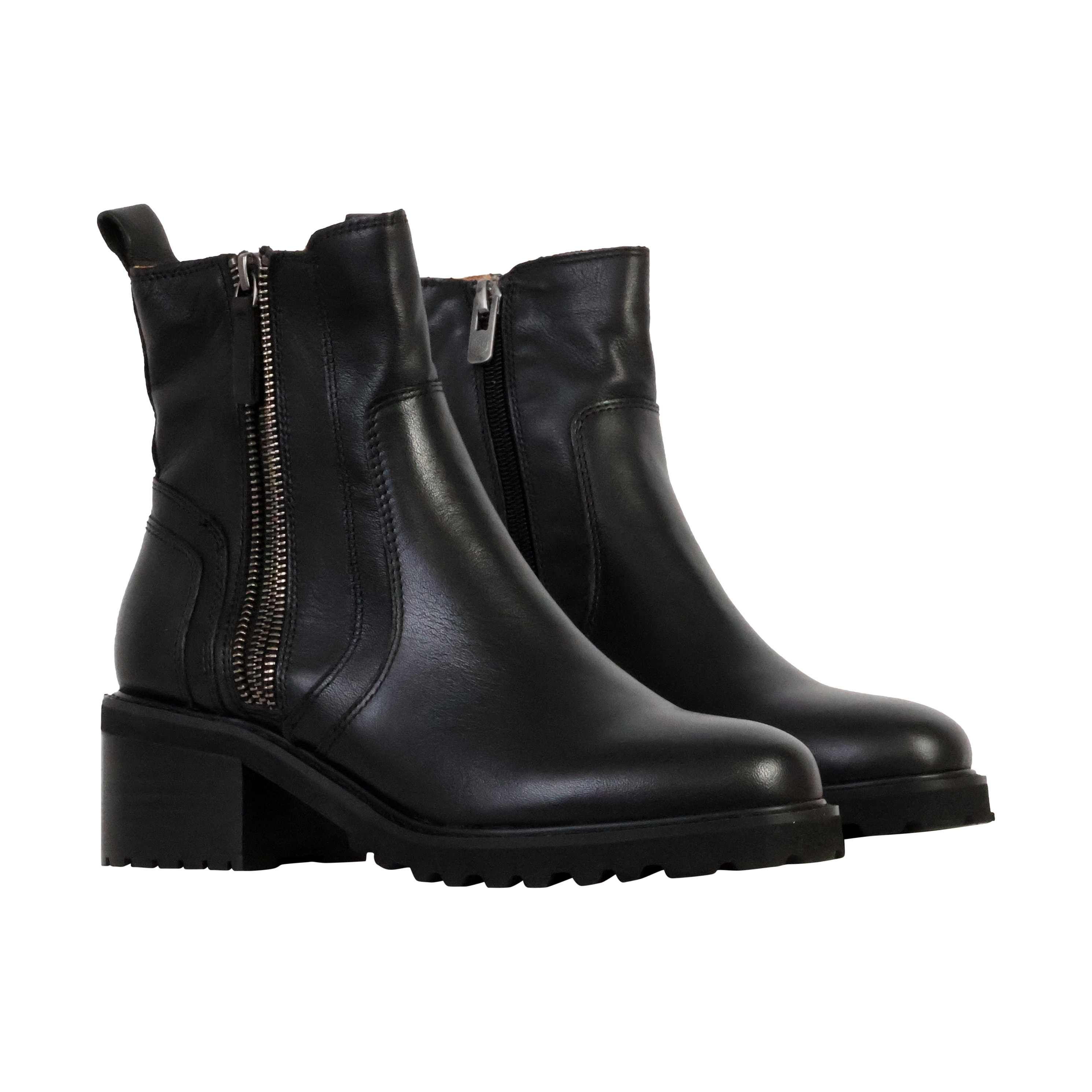 Leather ankle boots 'settia' EMILIE KARSTON Black