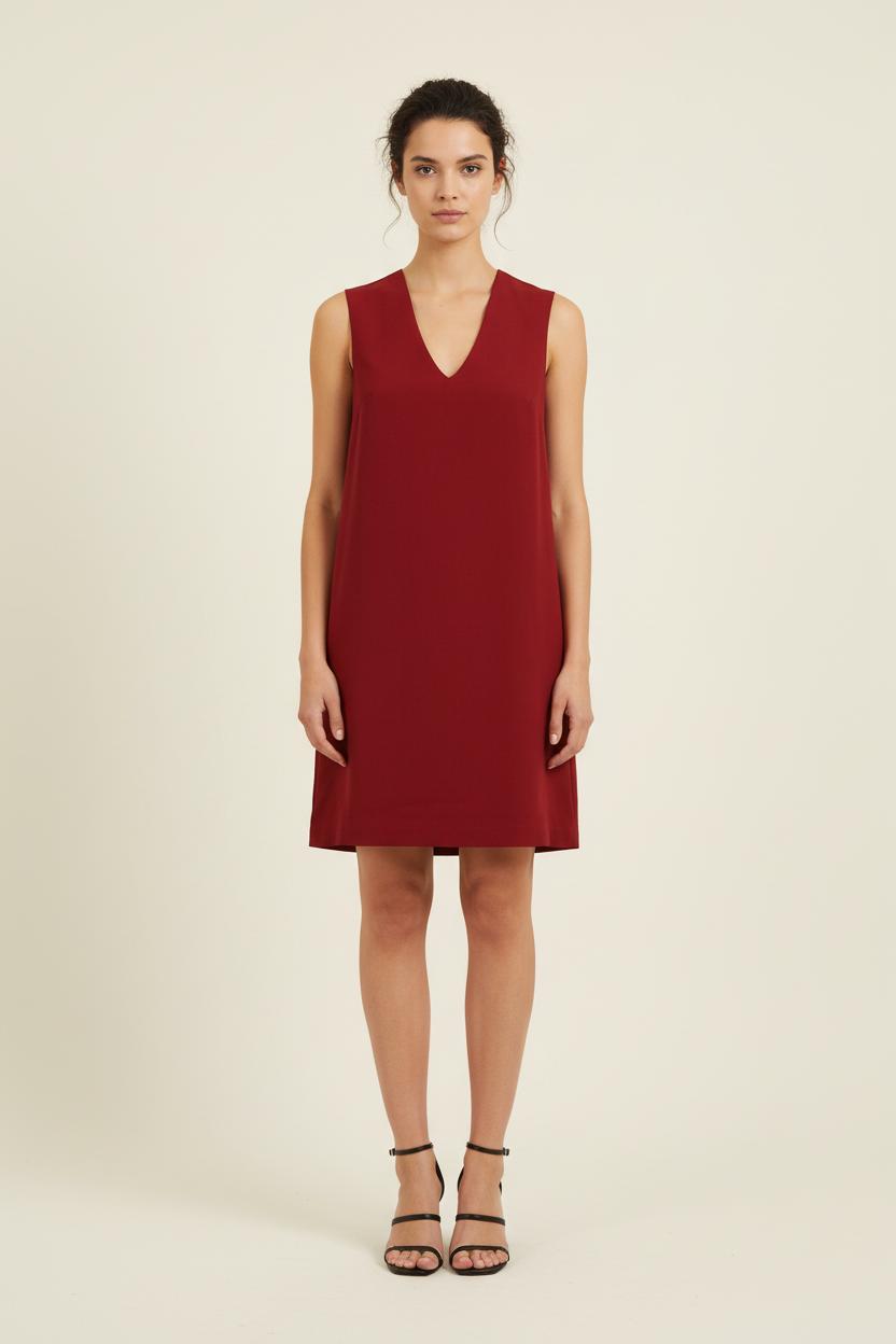 Short & Midi Dress Laura Laval - Seconde Main Red