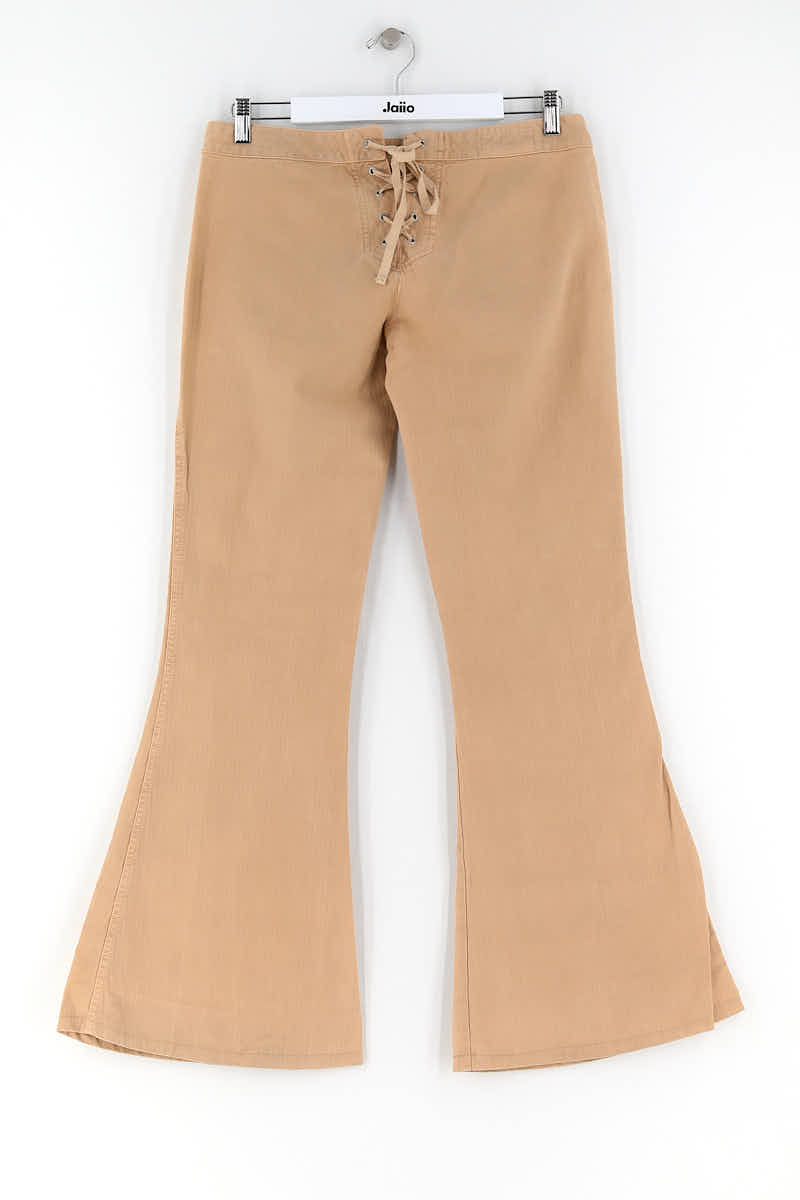 Boot-cut jeans JEAN PAUL GAULTIER - SECONDE MAIN Beige