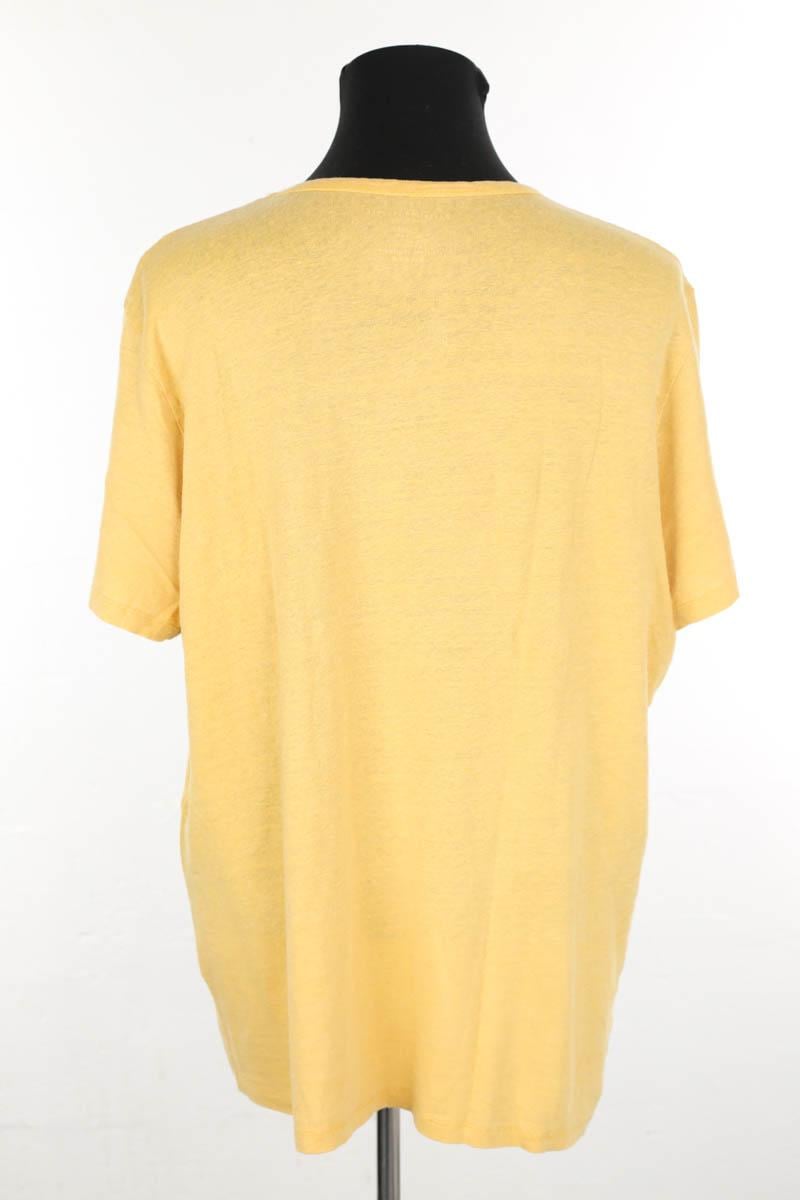 T-shirt MAJESTIC FILATURES - SECONDE MAIN Yellow
