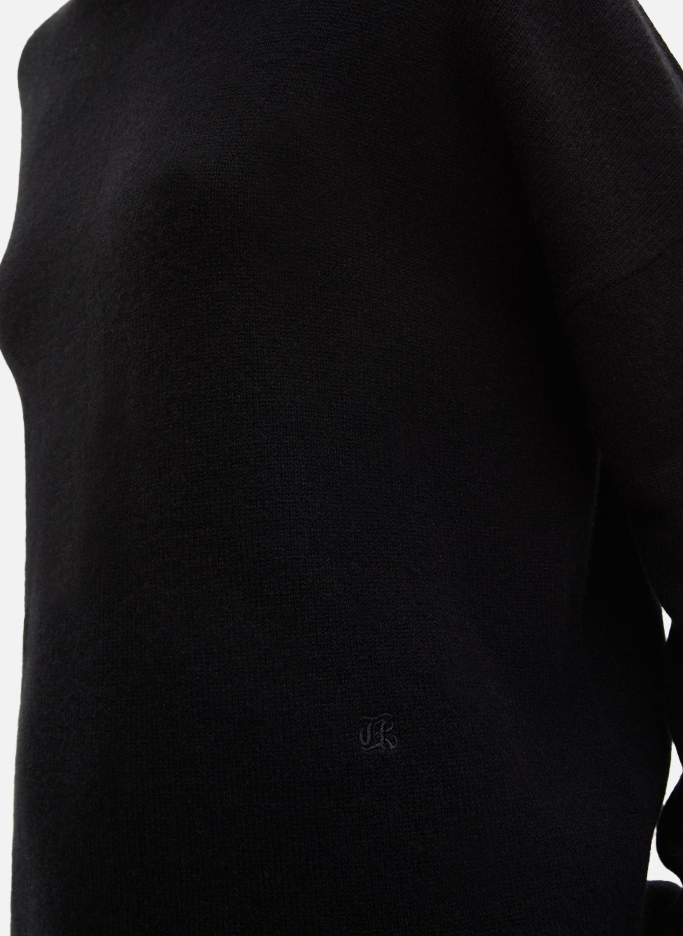 Cashmere high-neck sweater THE KOOPLES Black