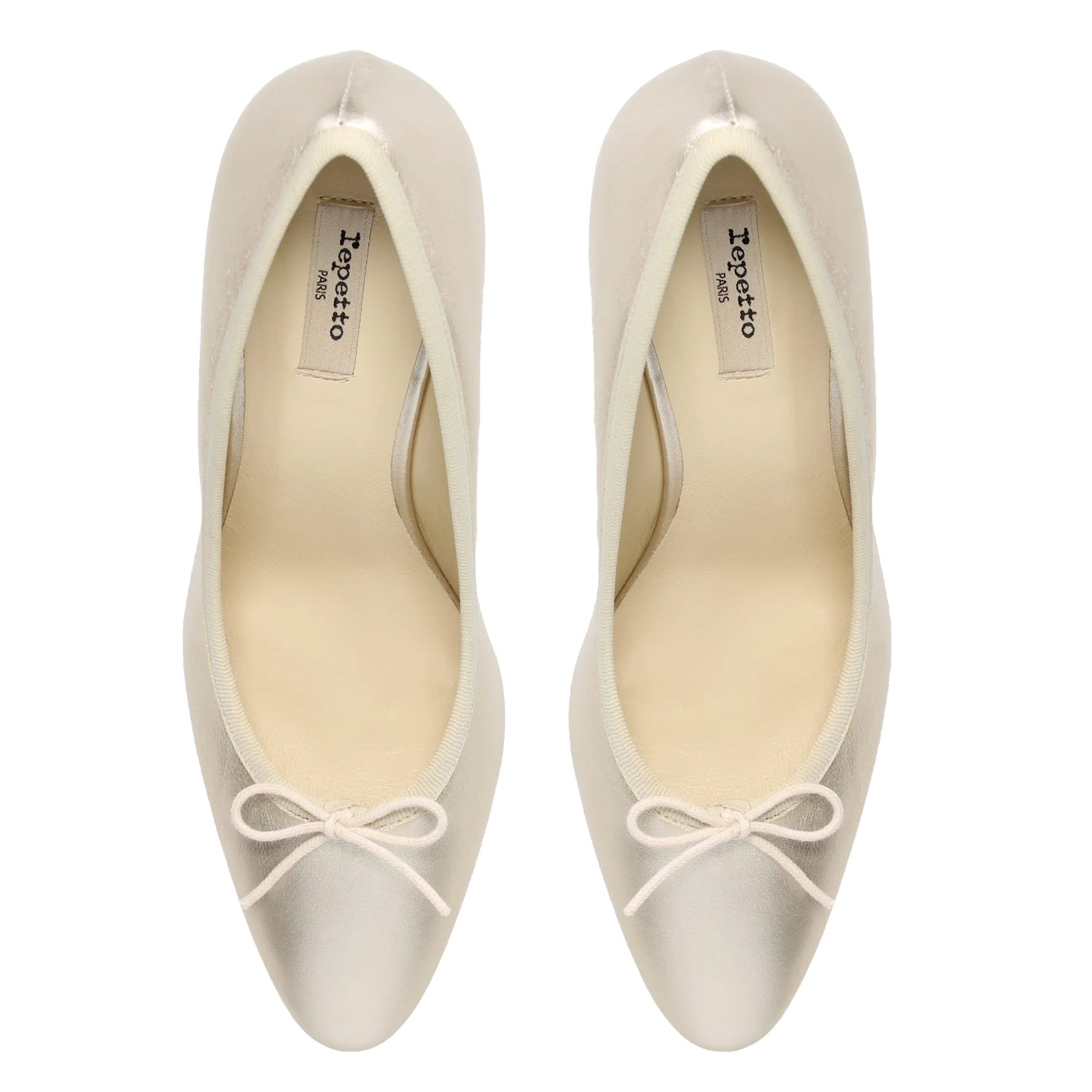 Escarpins en cuir REPETTO Doré