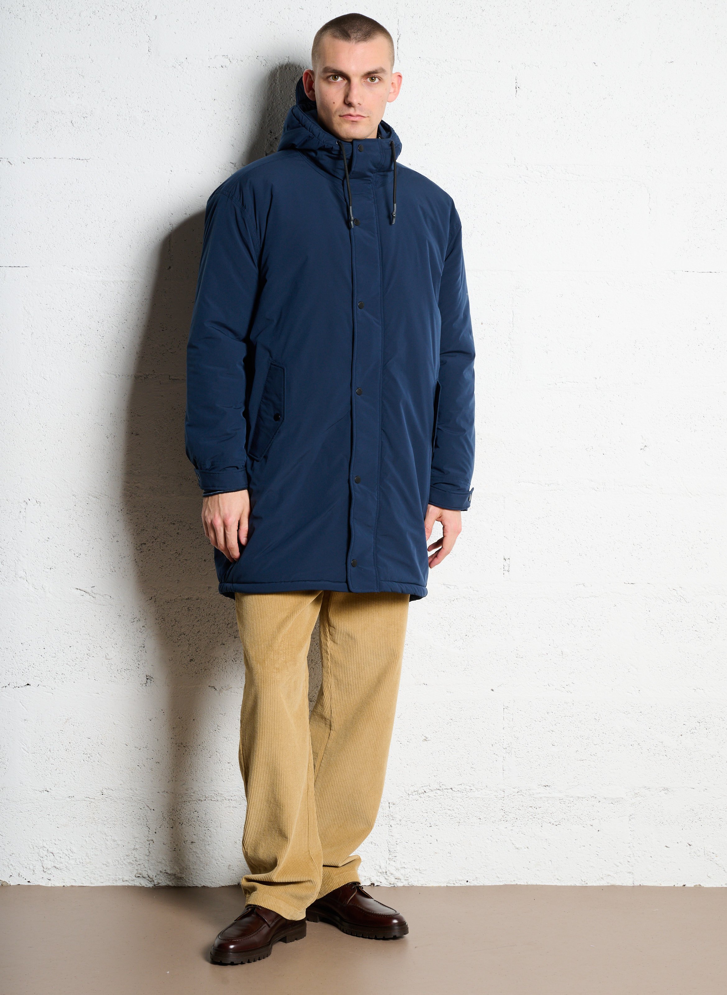 Manteau col montant  PEPE JEANS Bleu