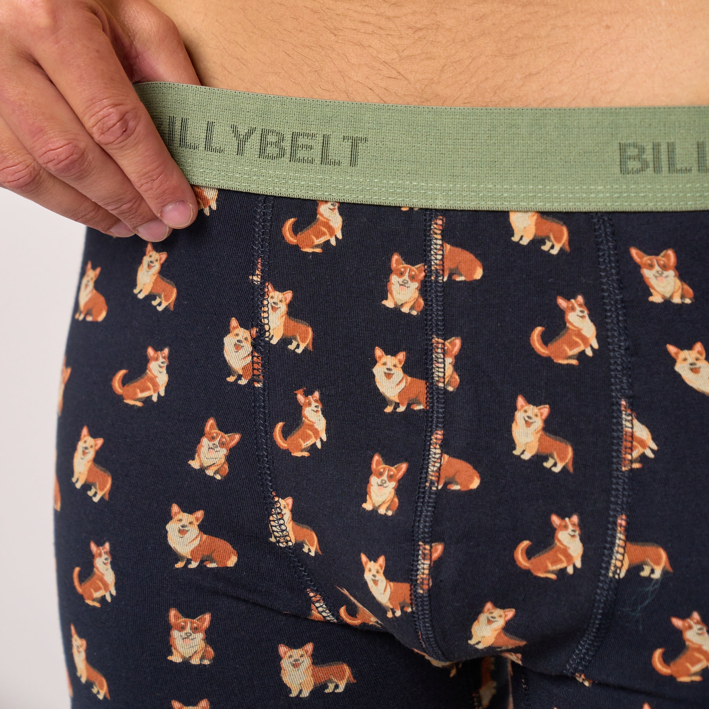 Organic cotton boxers Blue
