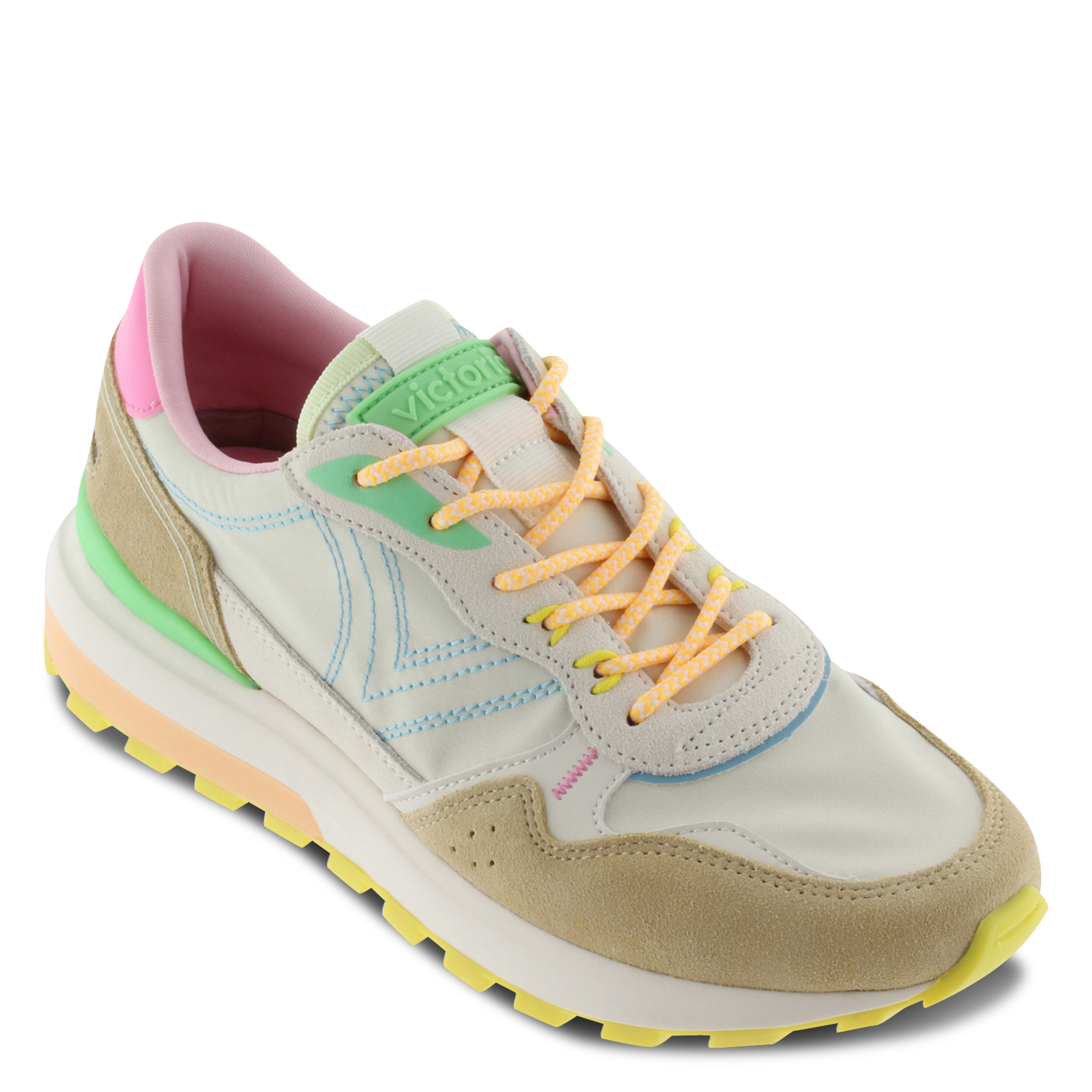 Baskets en cuir  VICTORIA Beige