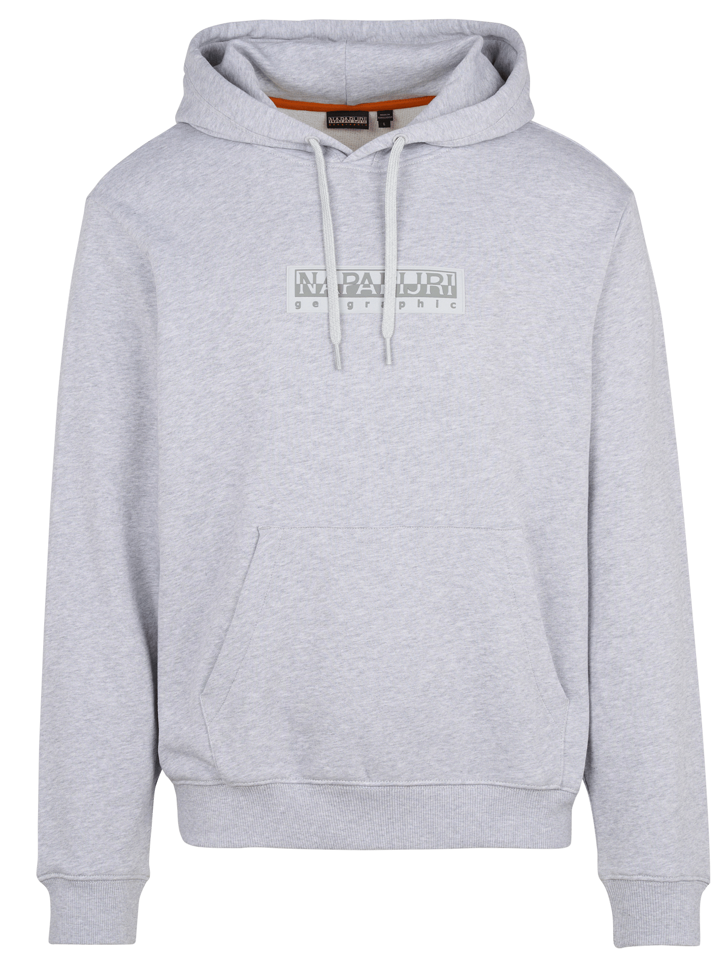 Sudadera con capucha estampada de algodón NAPAPIJRI Azul