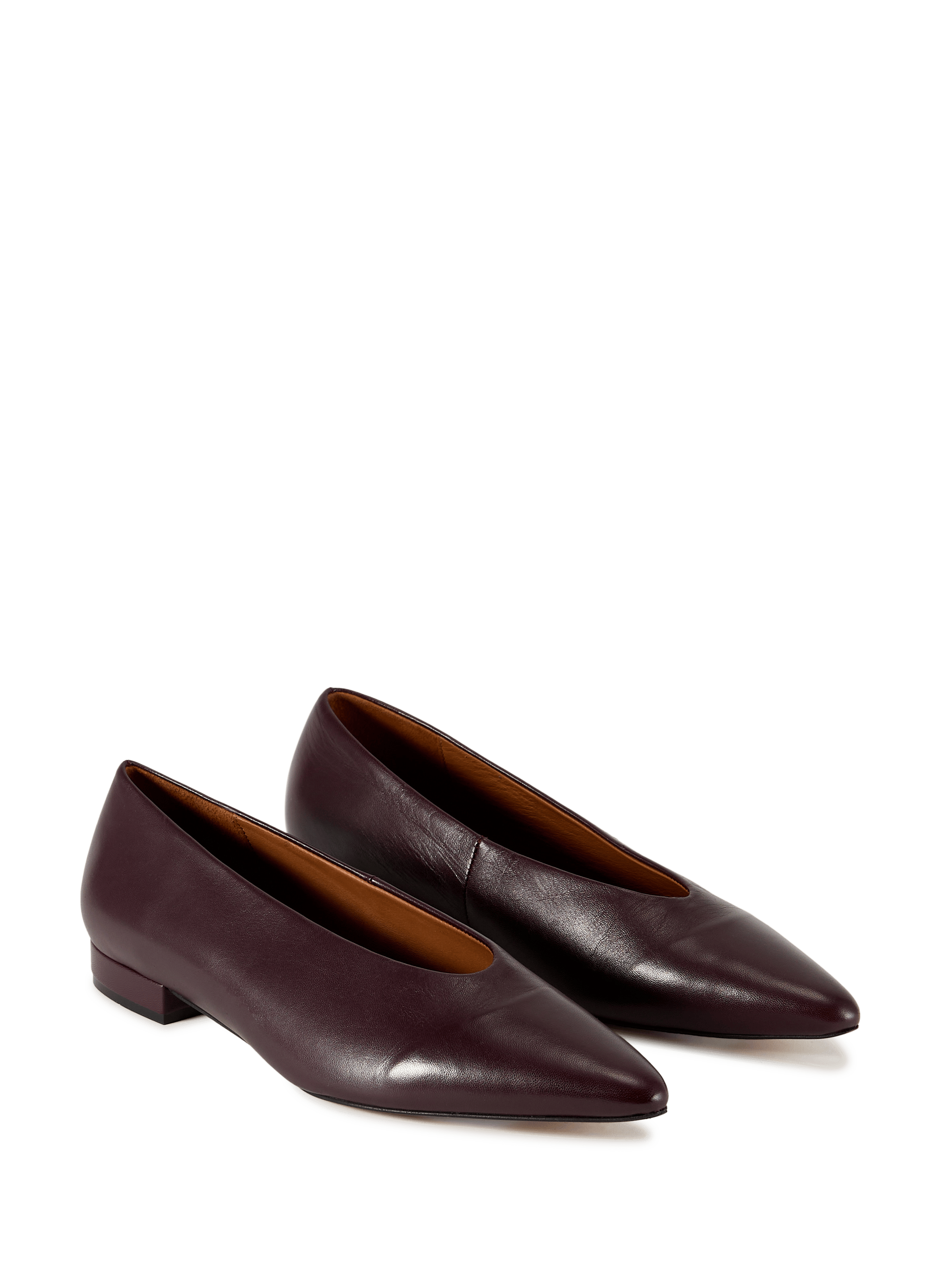 Ballerines en cuir SAISON 1865 Rood