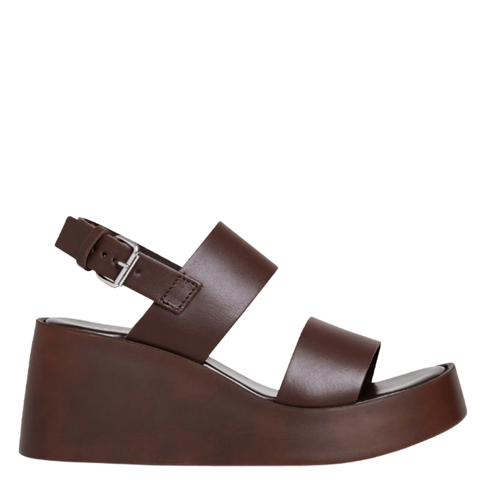 High leather sandals JONAK