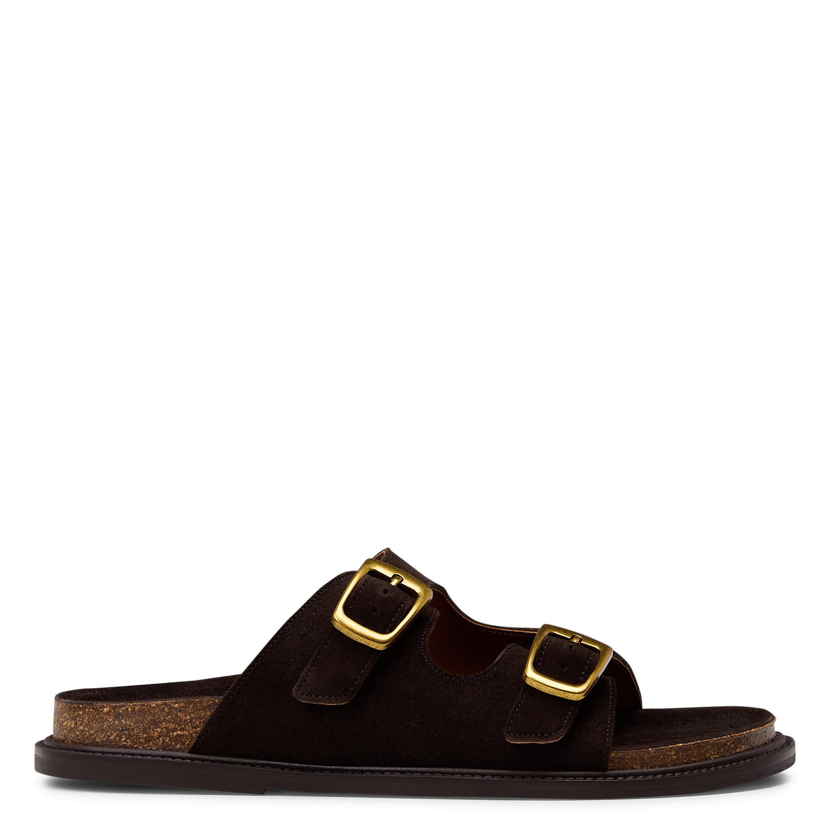 Flat suede mules MELLOW YELLOW