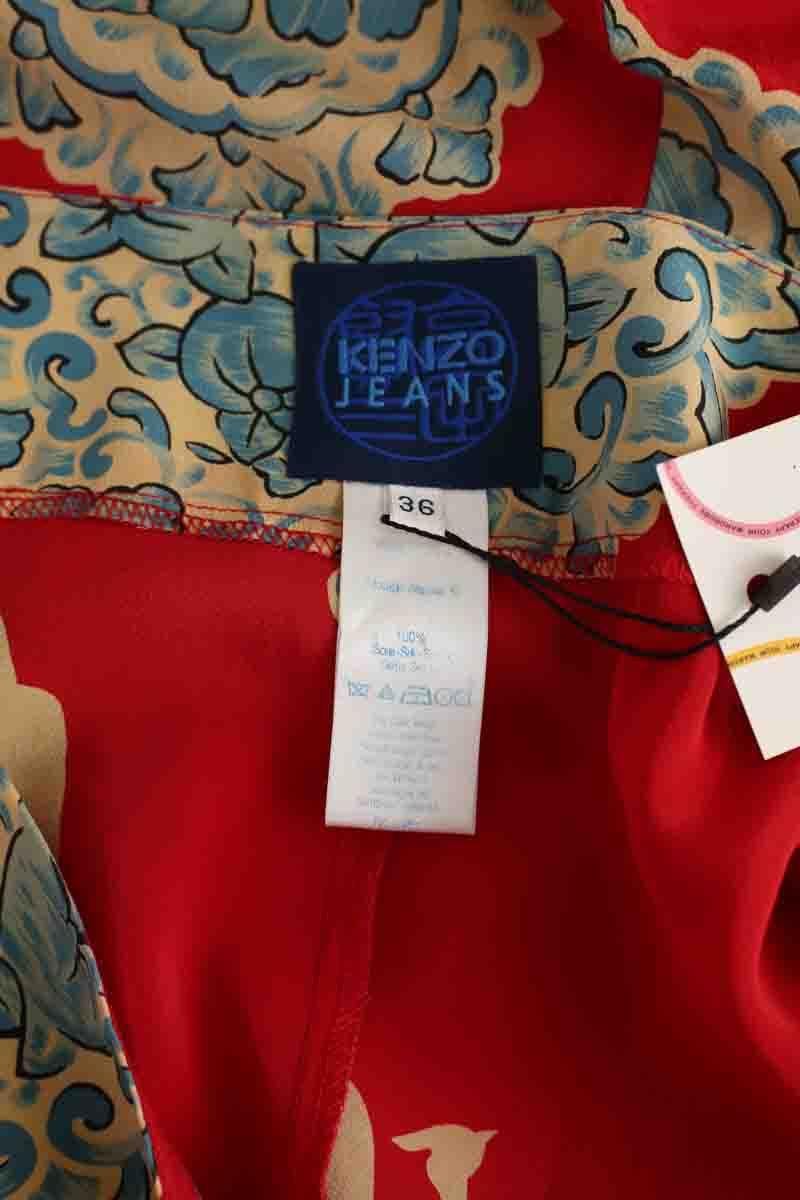 Skirt KENZO - SECONDE MAIN Red