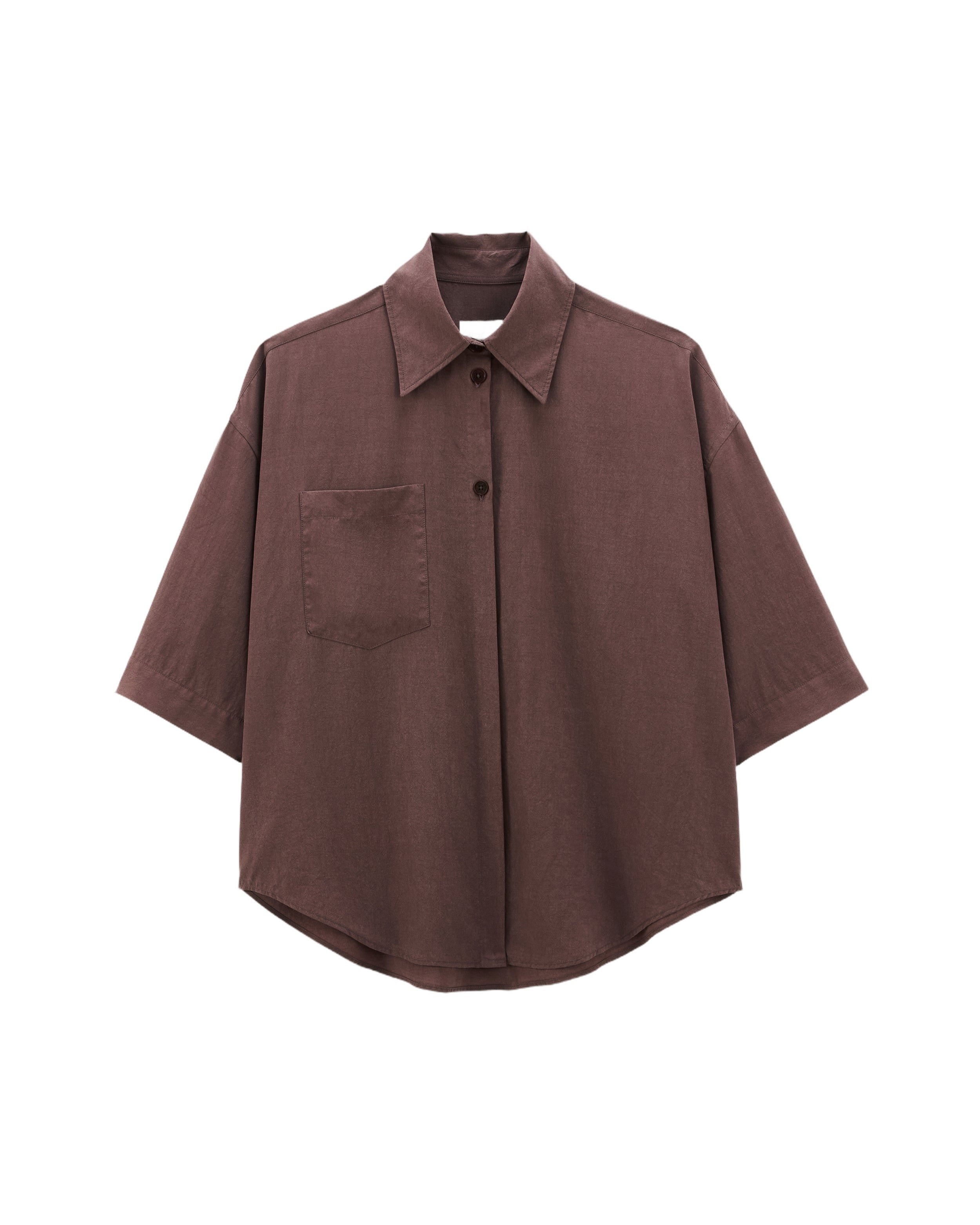 Chemise décontractée ameer brown Noyoco Marron