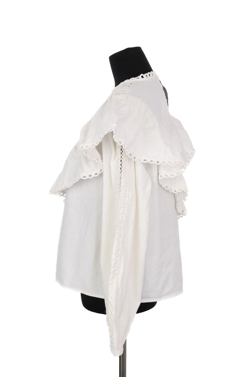 Blouse SEZANE - Seconde main Blanc