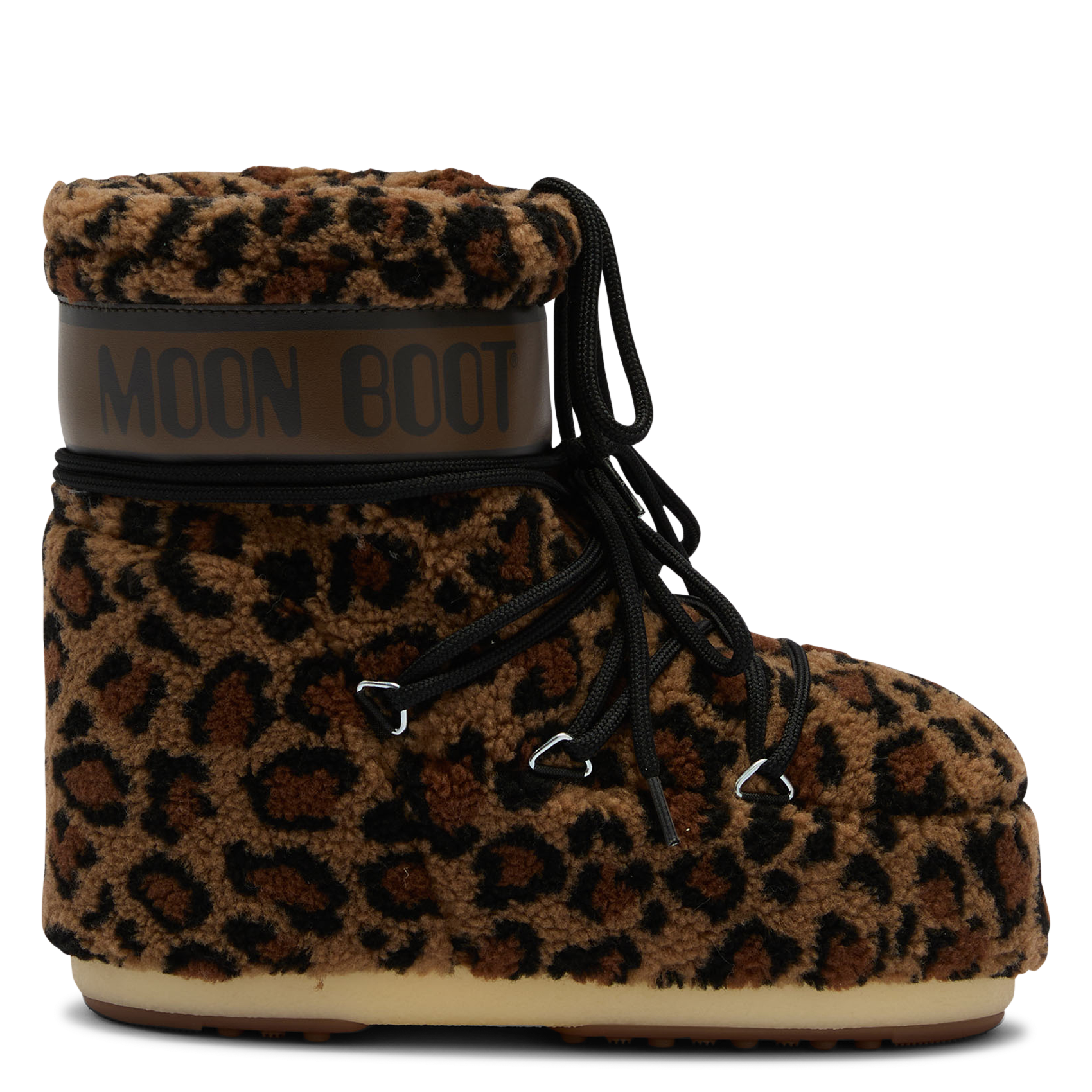 Bottes effet fourrure MOON BOOT Marron