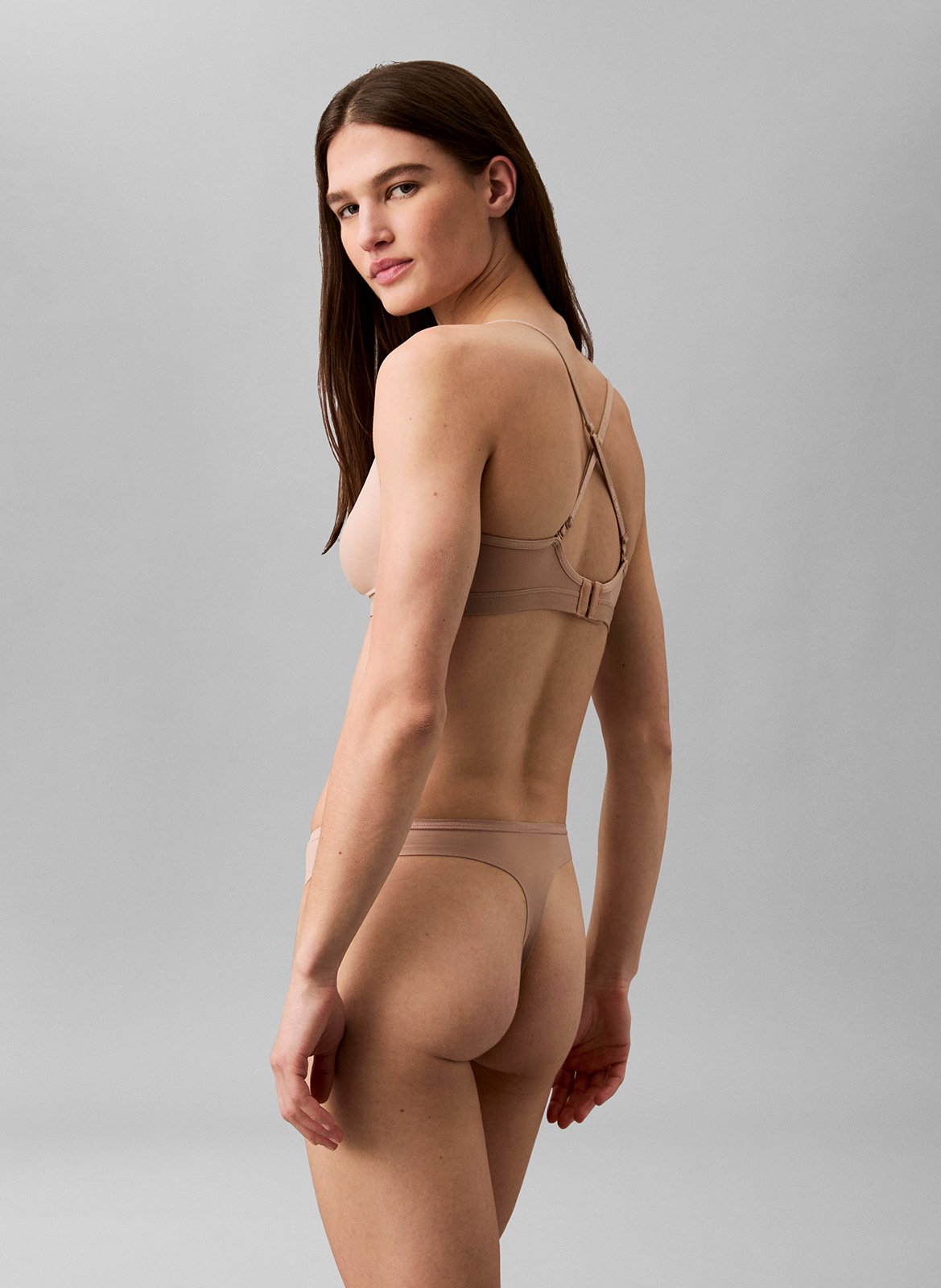 Einfarbig CALVIN KLEIN UNDERWEAR Braun