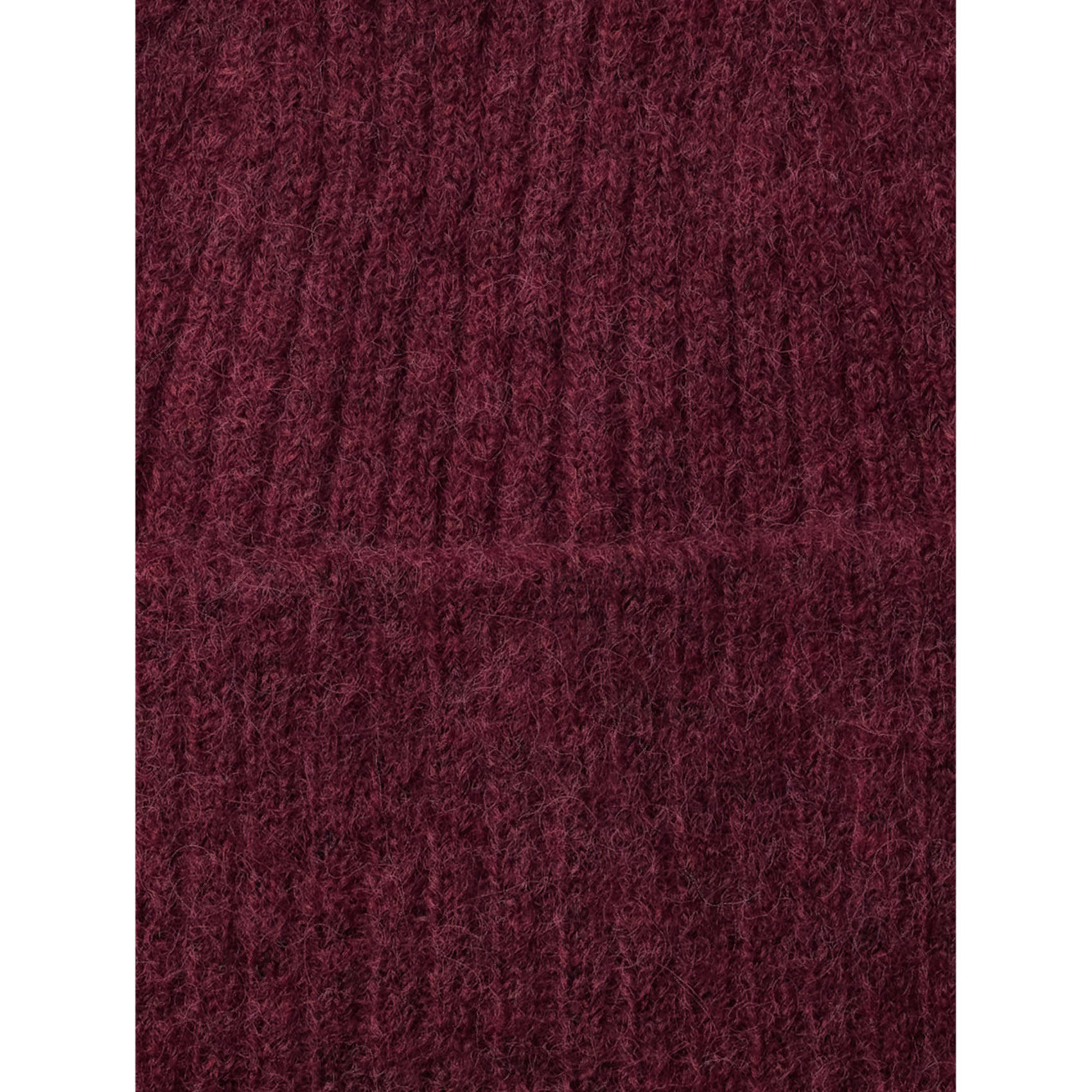 Strickmütze SELECTED Pflaume