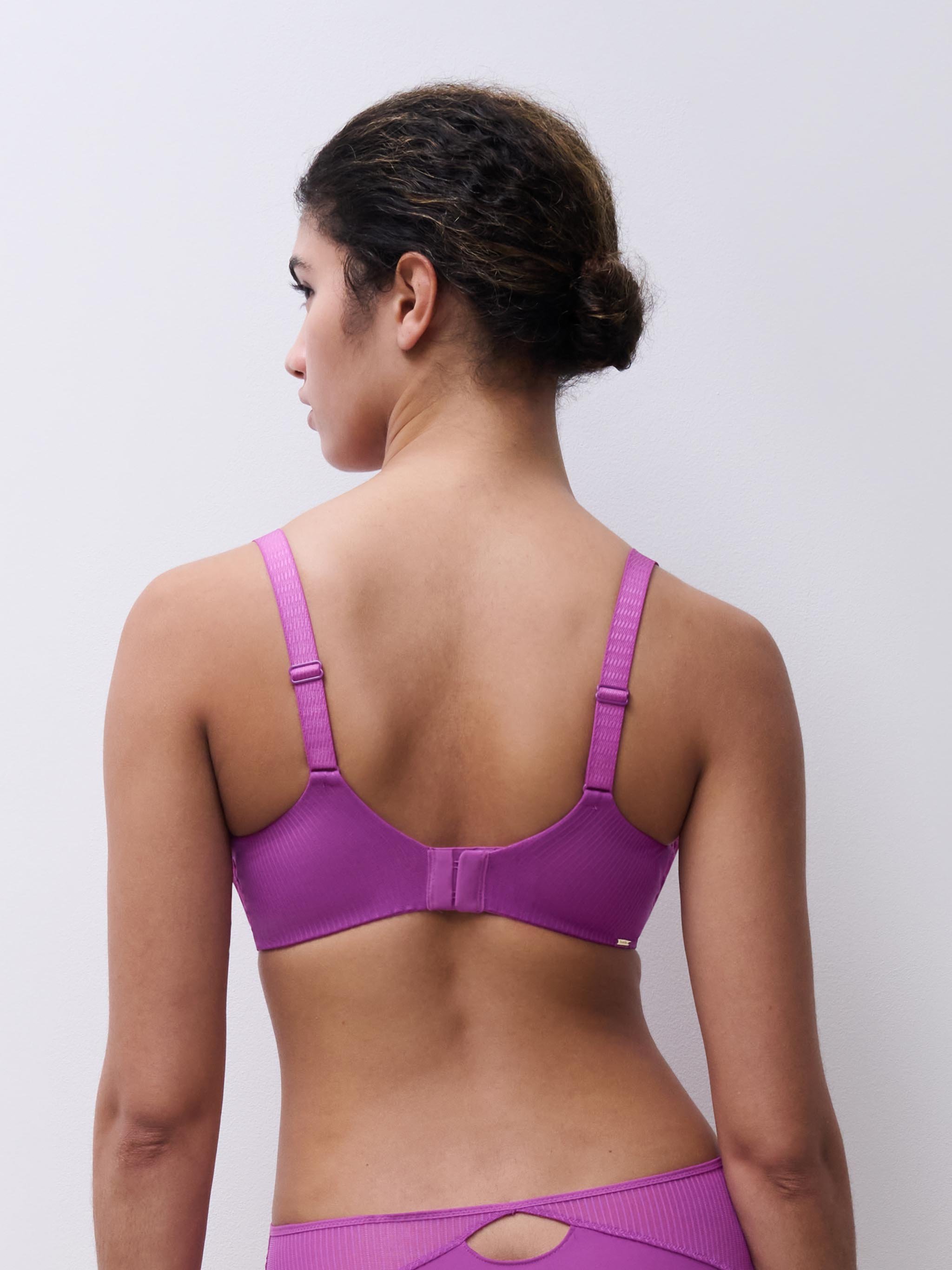 Very supportive embroidered bra | Pink CHANTELLE Women