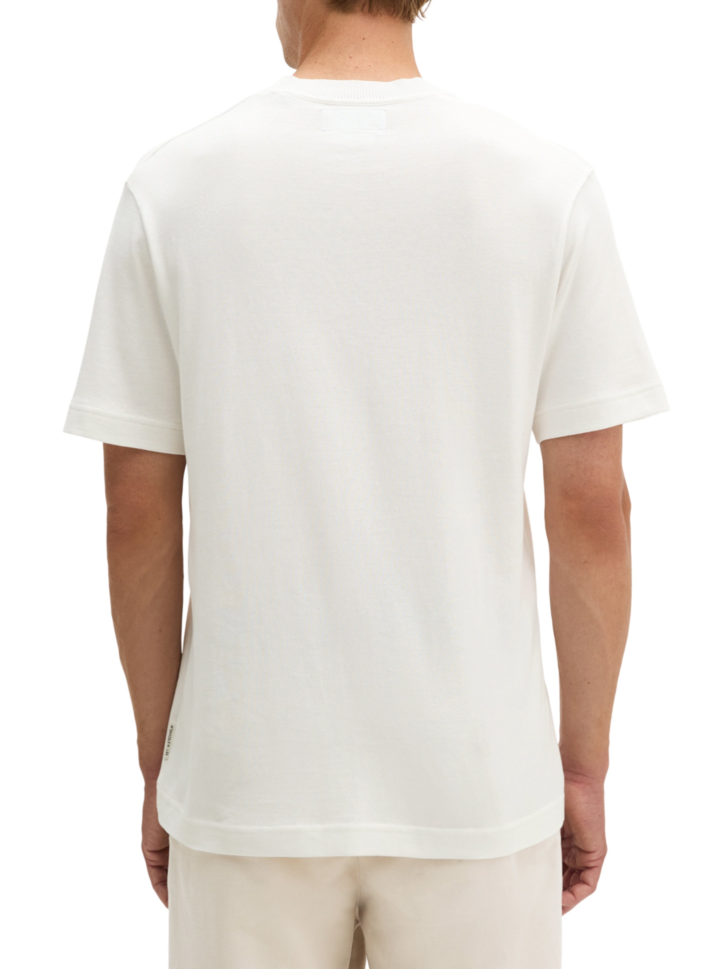 Round-neck cotton T-shirt MARC O'POLO White
