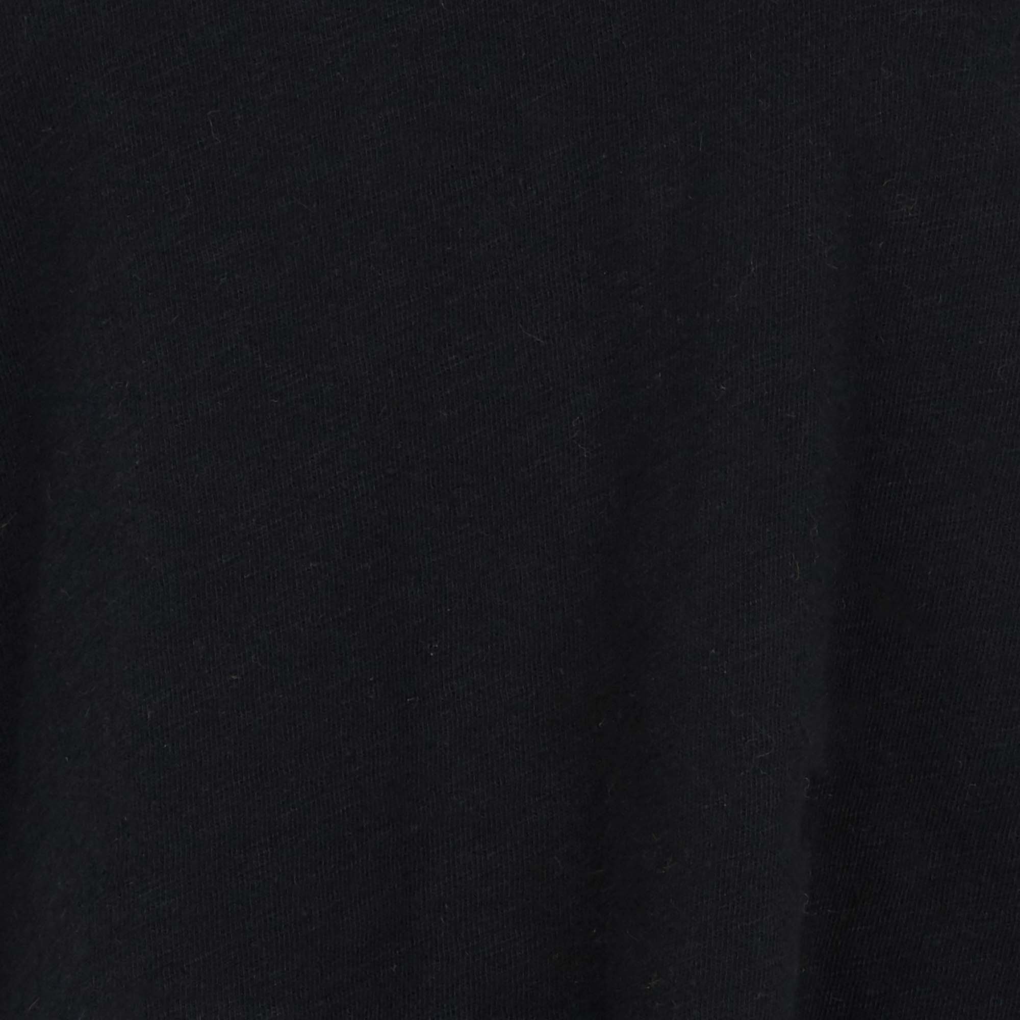 Tee-shirt col bateau en coton AMERICAN VINTAGE Noir