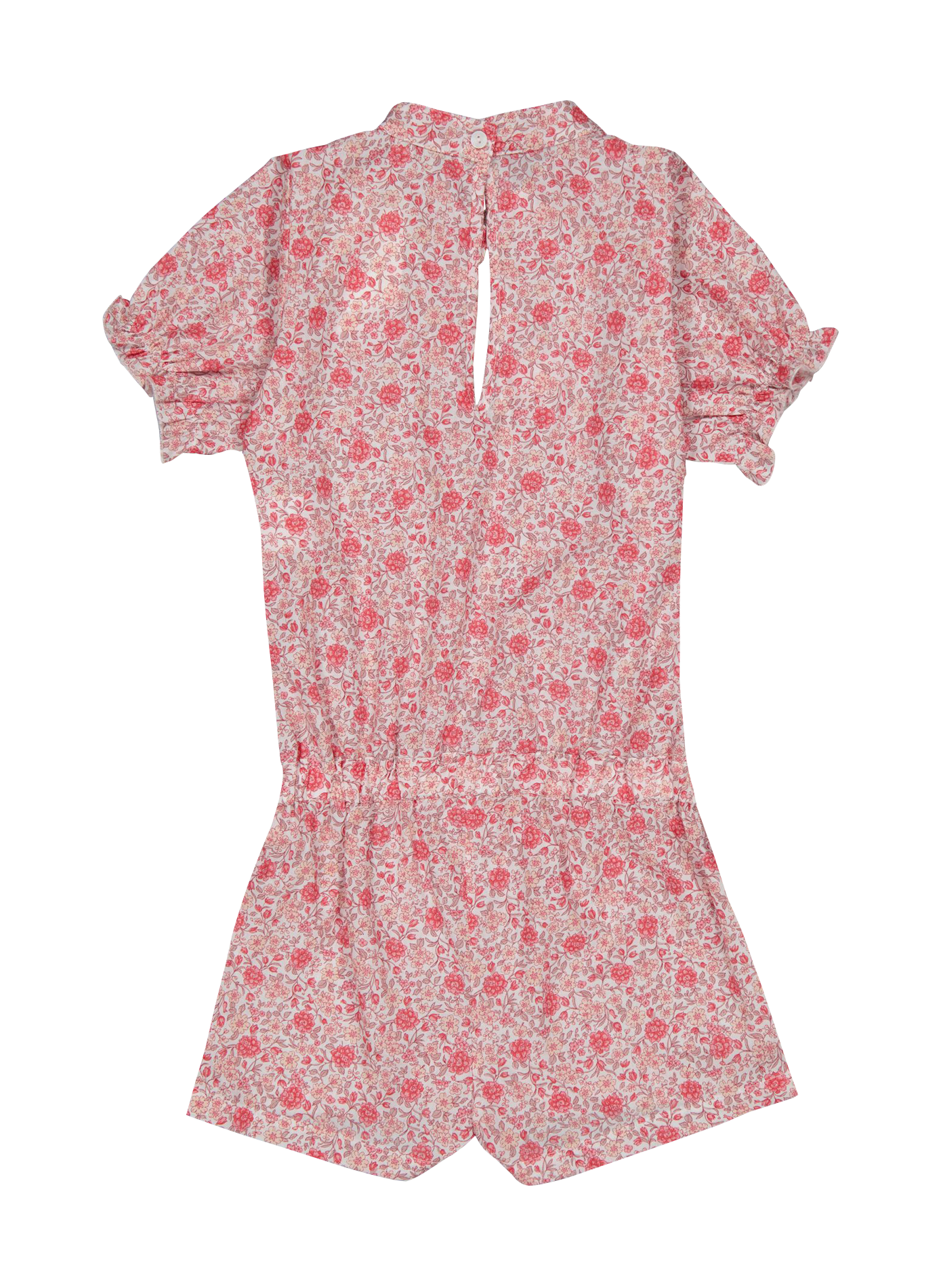 Combi-short imprimée en coton bio PETITE LUCETTE Rose
