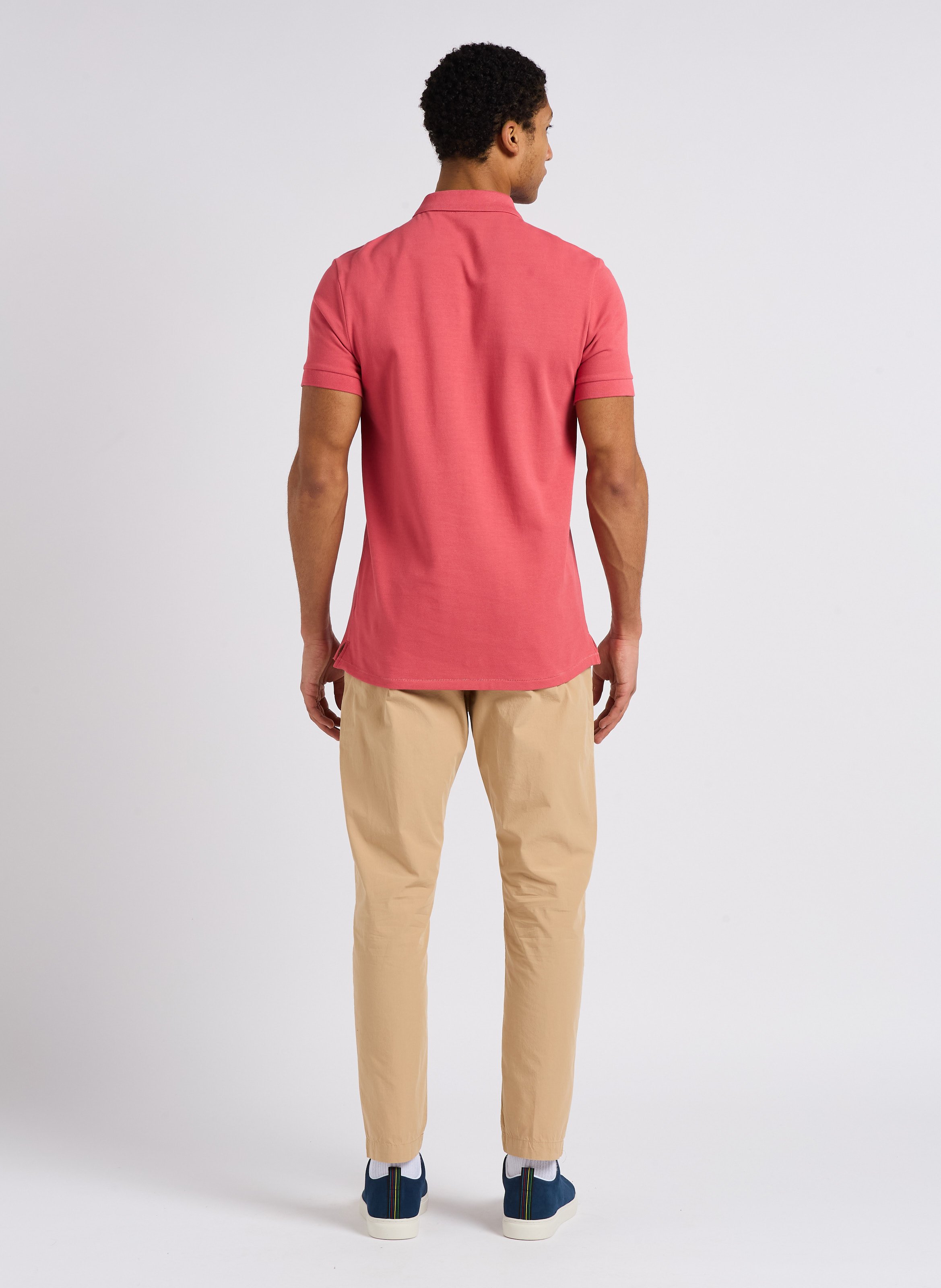 Straight-leg organic cotton pants PAUL SMITH Brown