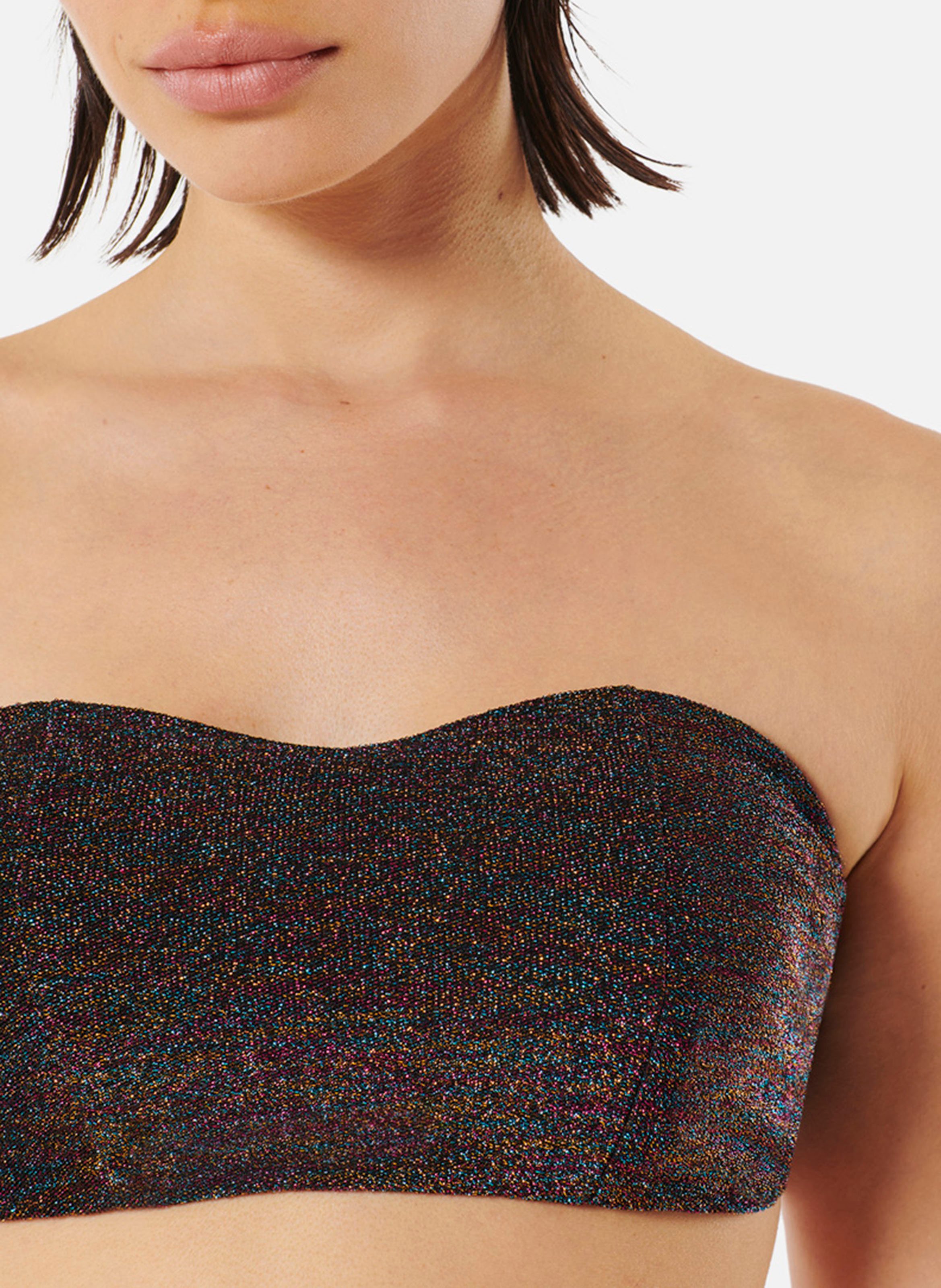 Stirnband mit Metallic-Garn KARMA KOMA Braun