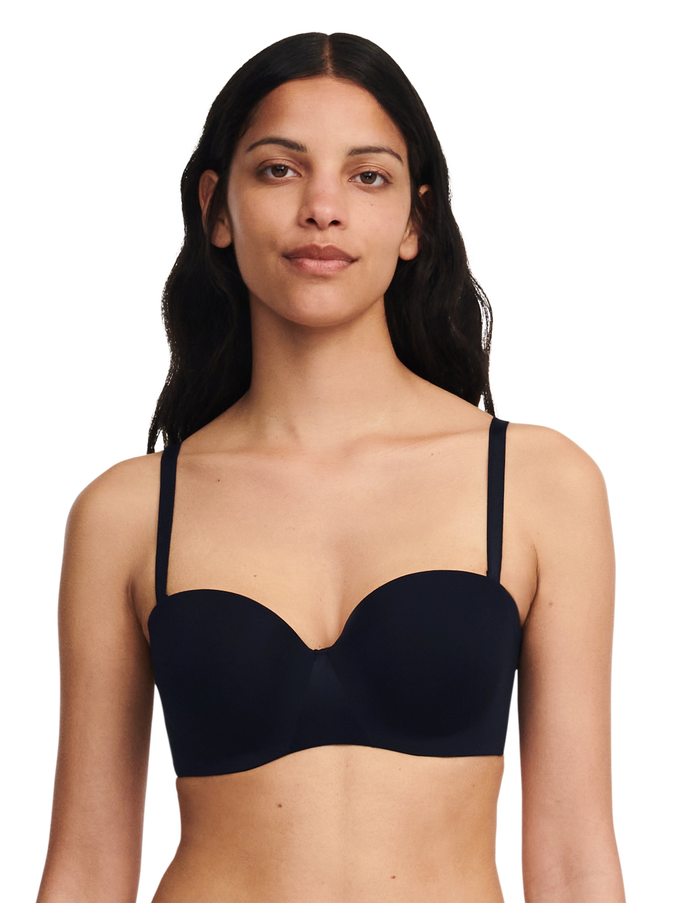 Bandeau bra with cups and removable straps CHANTELLE