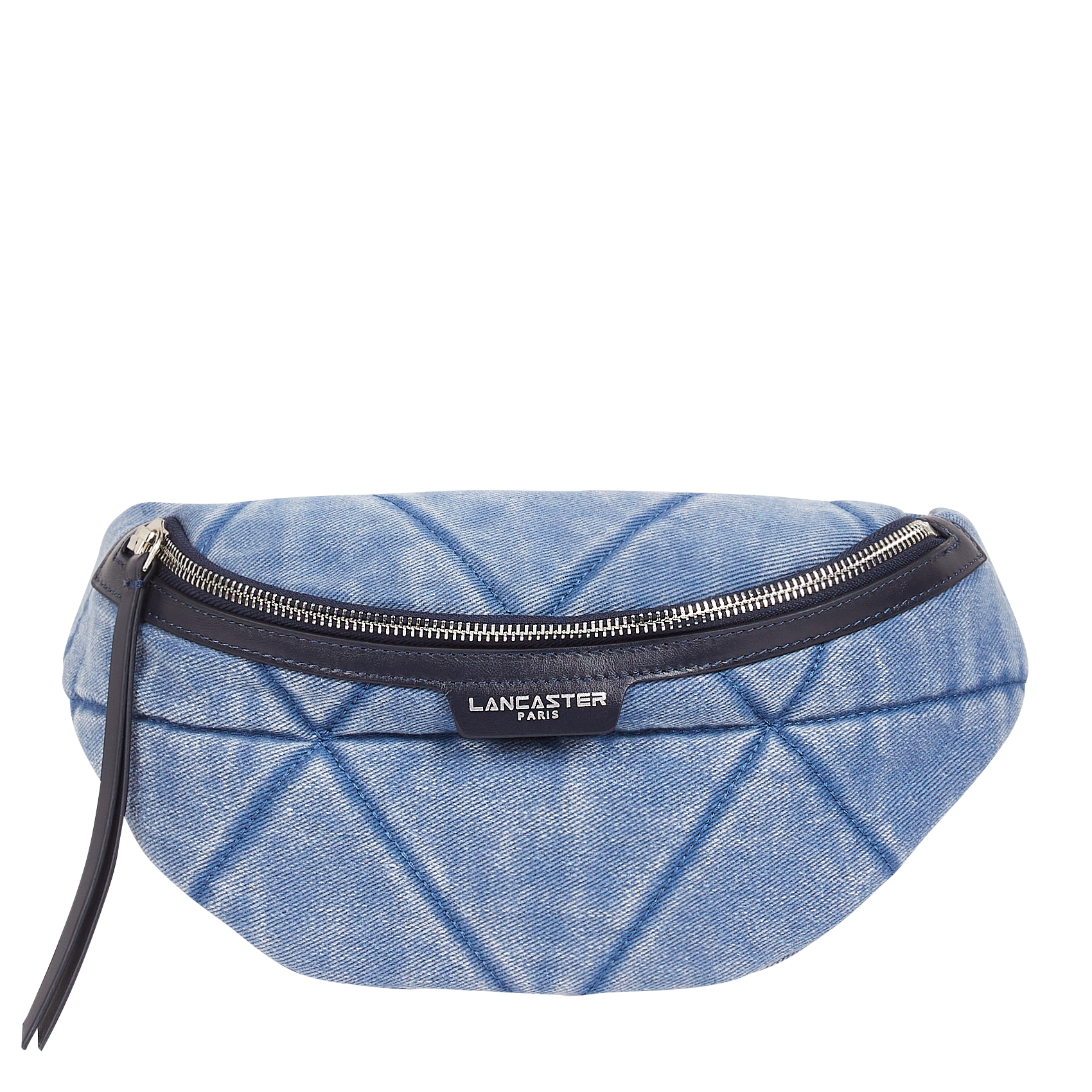 Denim fanny pack LANCASTER PARIS Blue