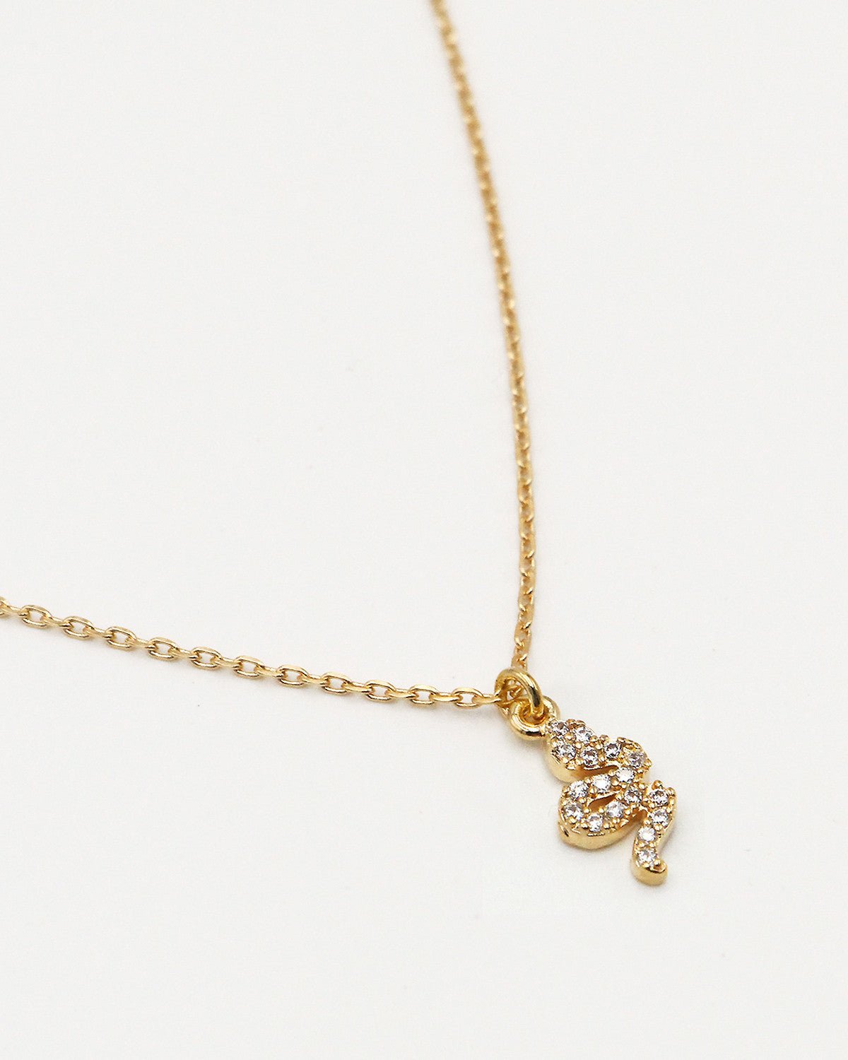 Snake necklace NILAI Golden