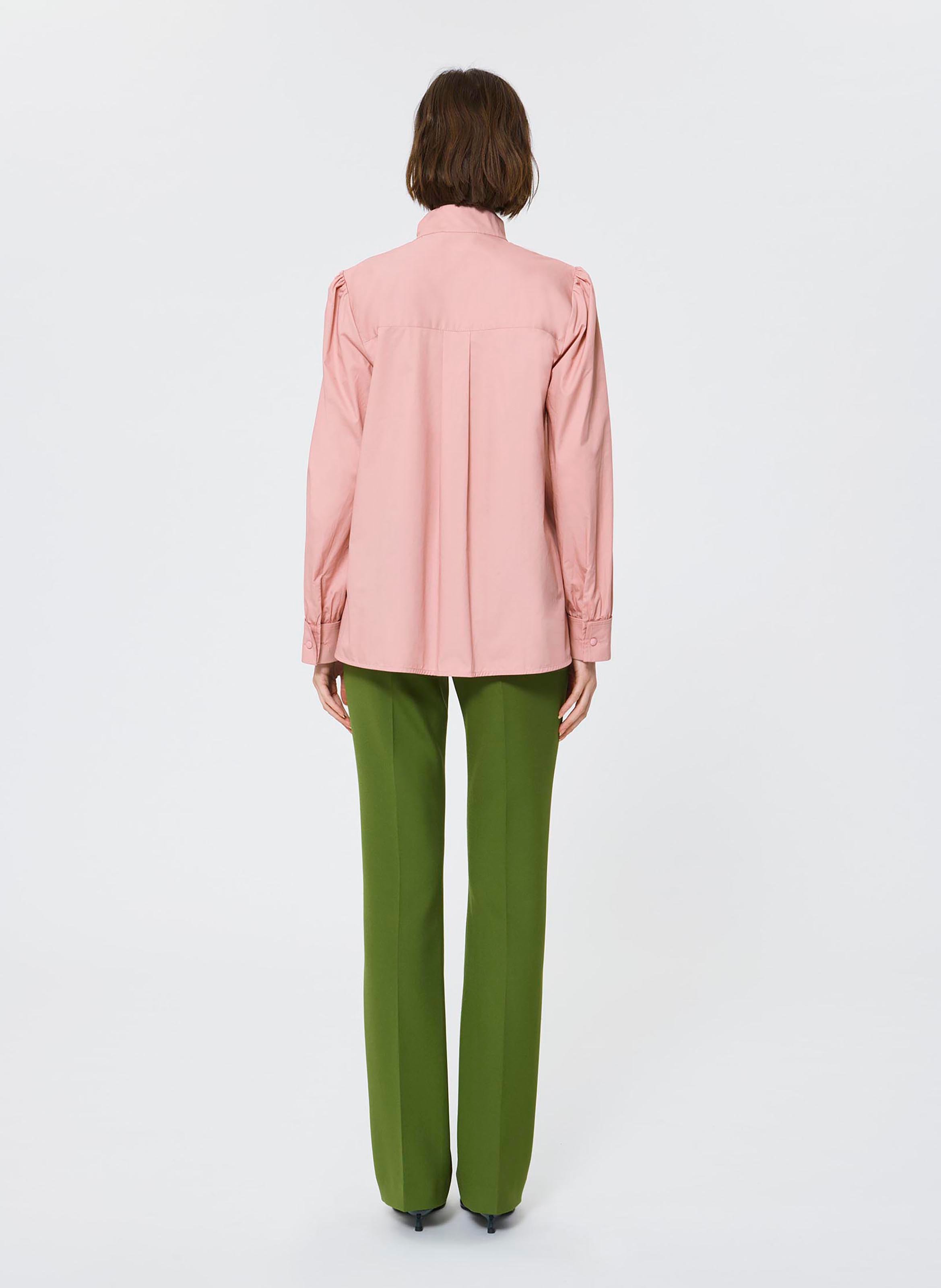 Blouse col rond en coton TARA JARMON Beige