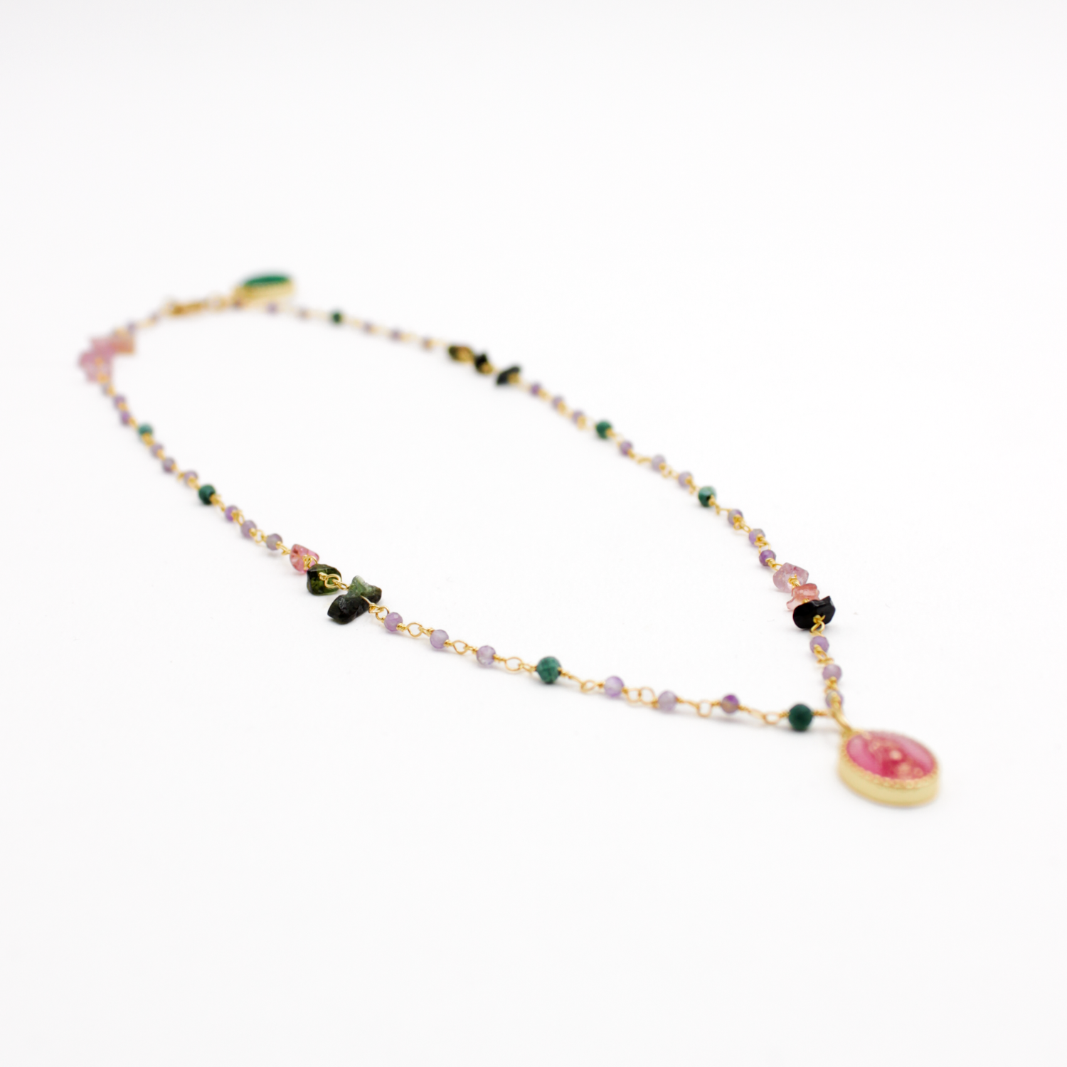 Collier scapulaire - charlotte L'ATELIER DES DAMES Doré