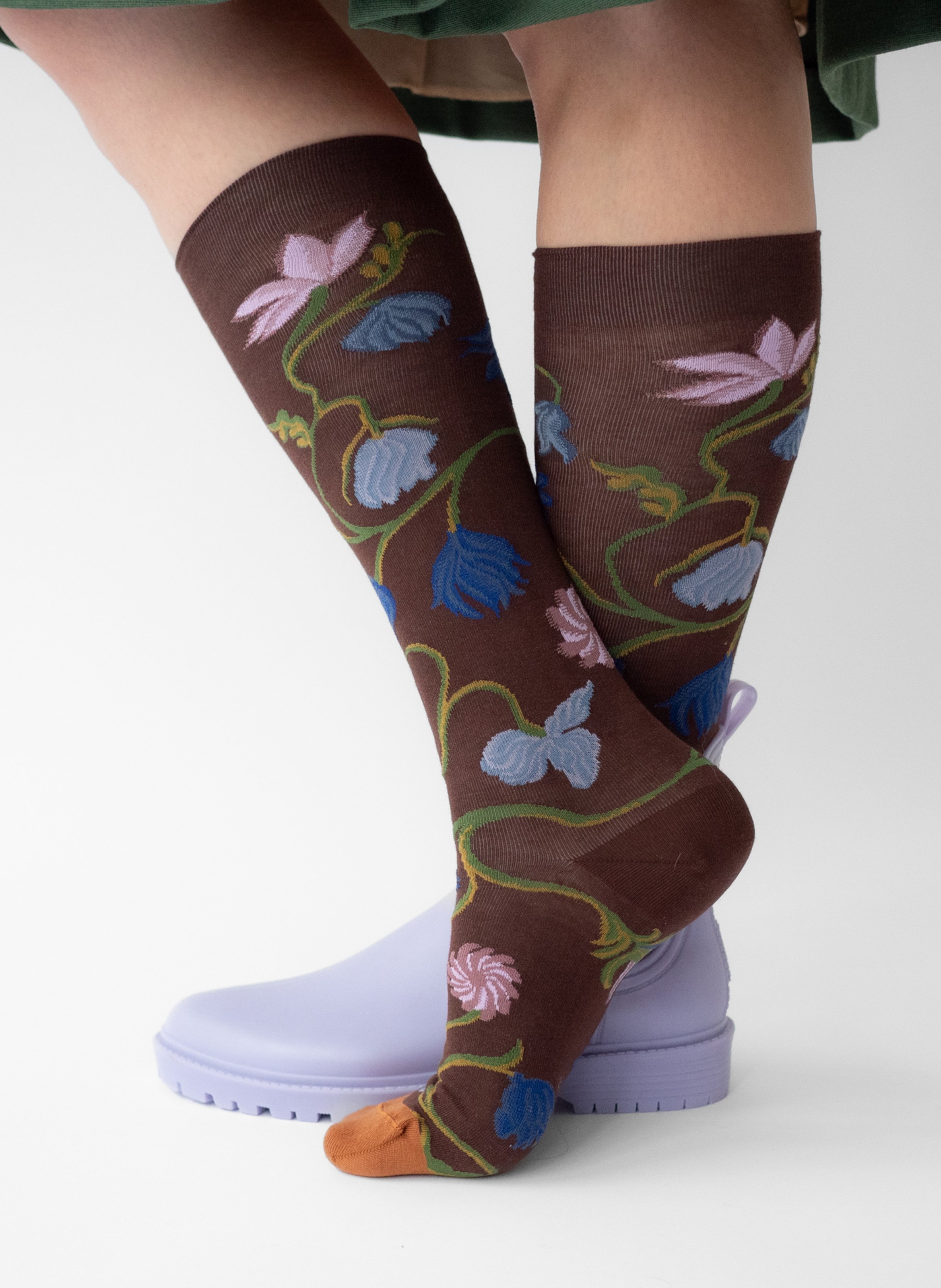 Chaussettes en coton mélangé imprimé BONNE MAISON Multicolore
