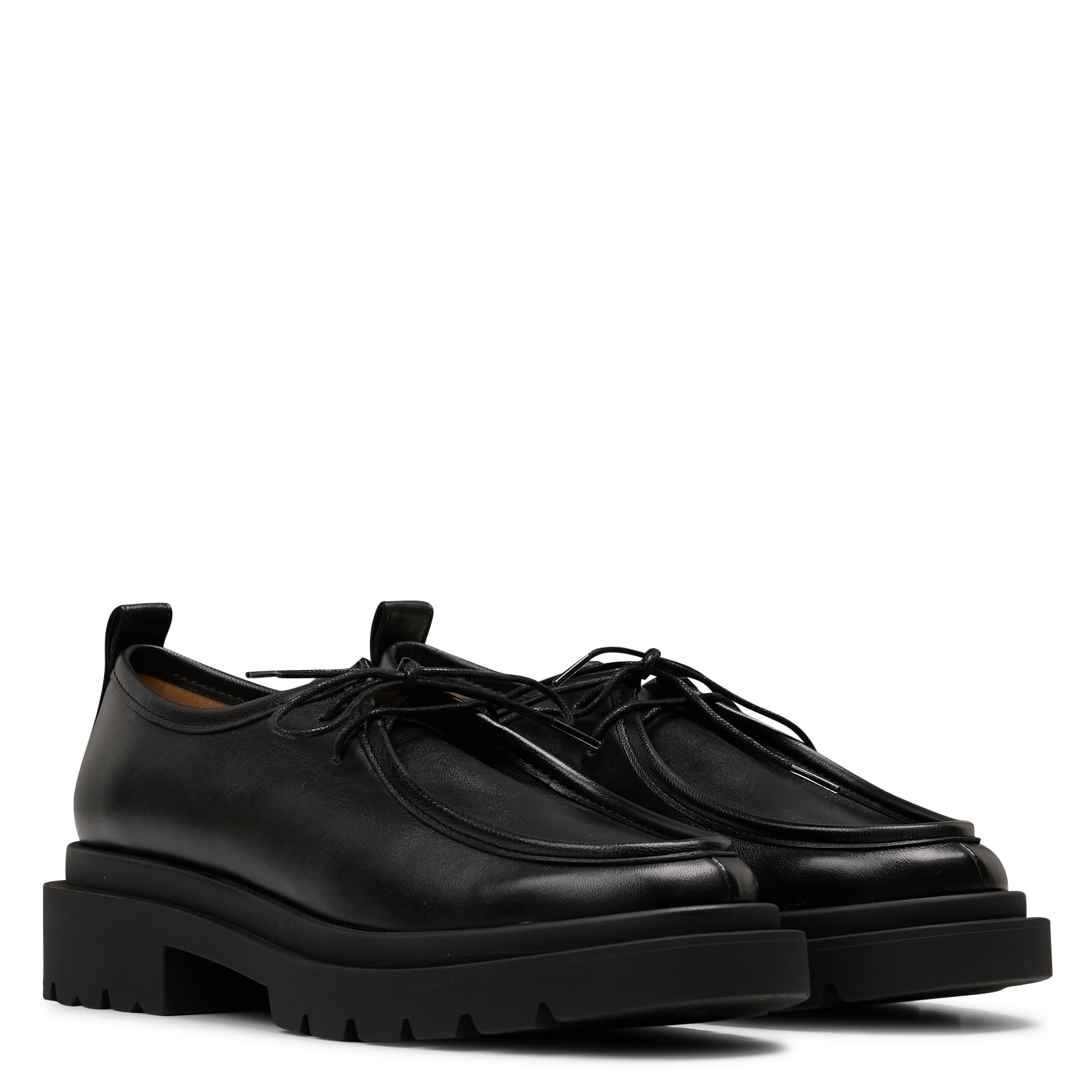 Arthus leather Derby shoes  BOBBIES Black
