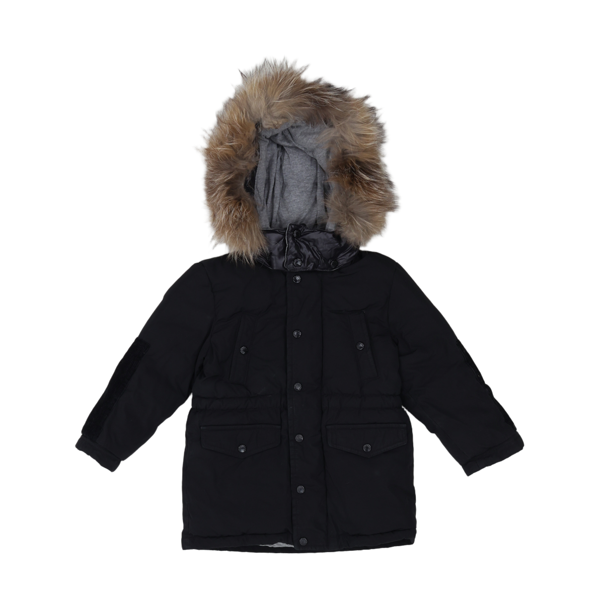 Black Baby Puffer Jacket - 24 months MONCLER - Seconde Main Black